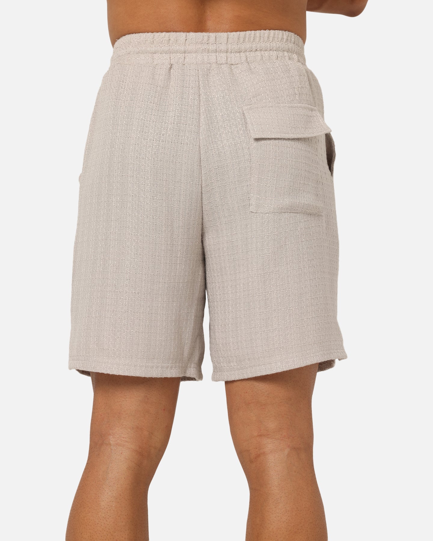 XXIII Textured Shorts Stone