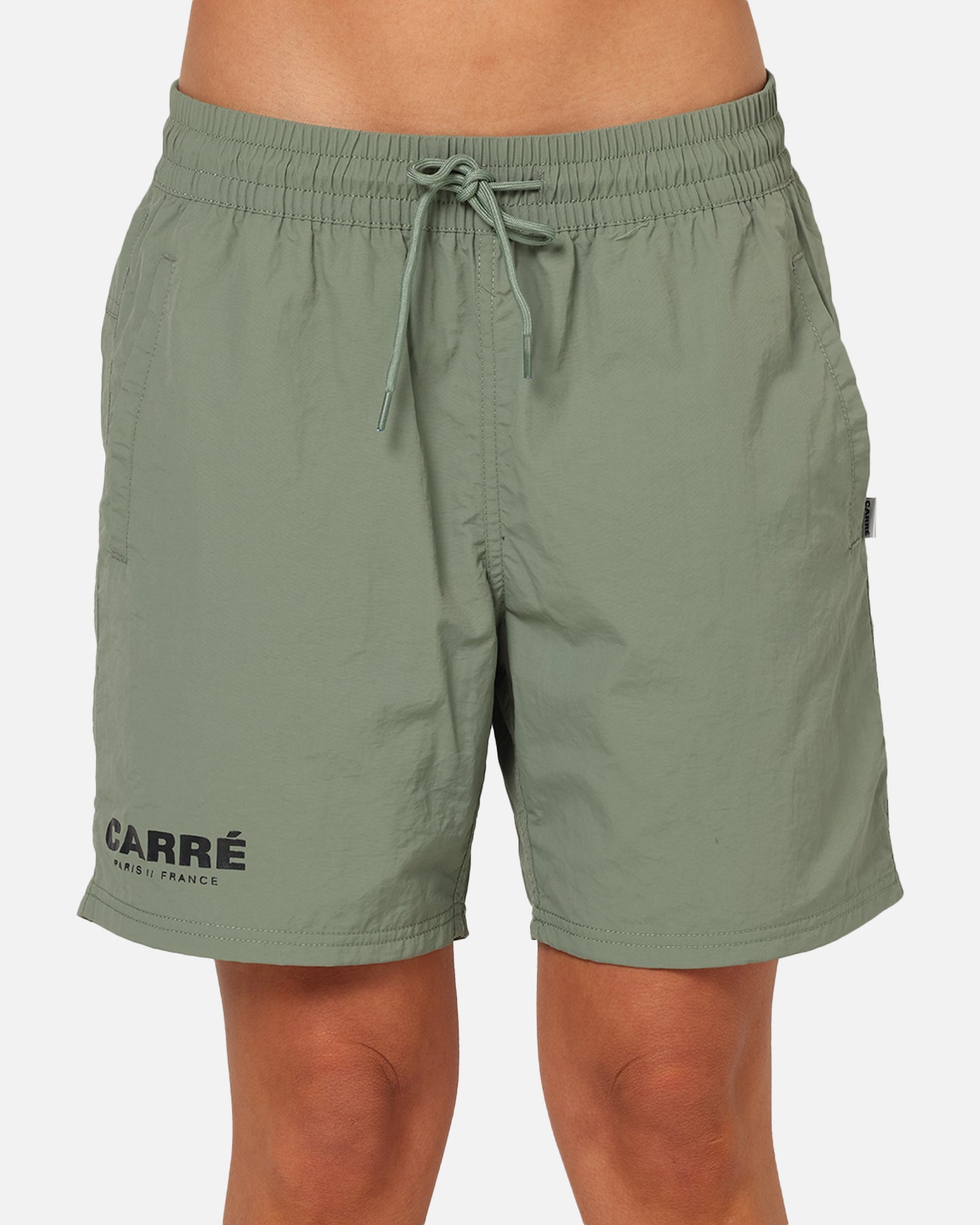 Carre Motion Beach Shorts Khaki