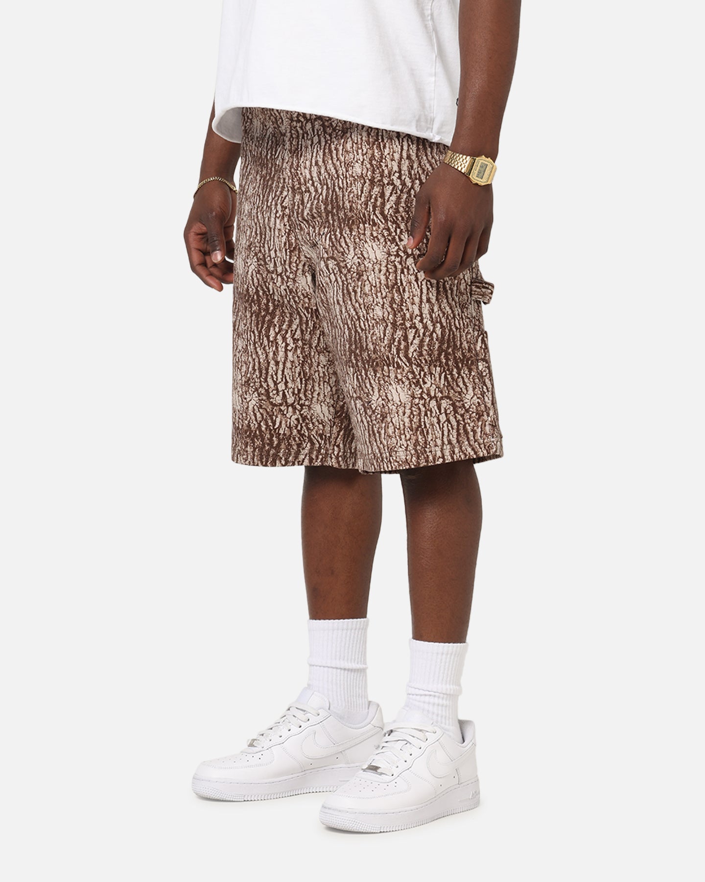 Carre Carpenter Jorts Tree Bark