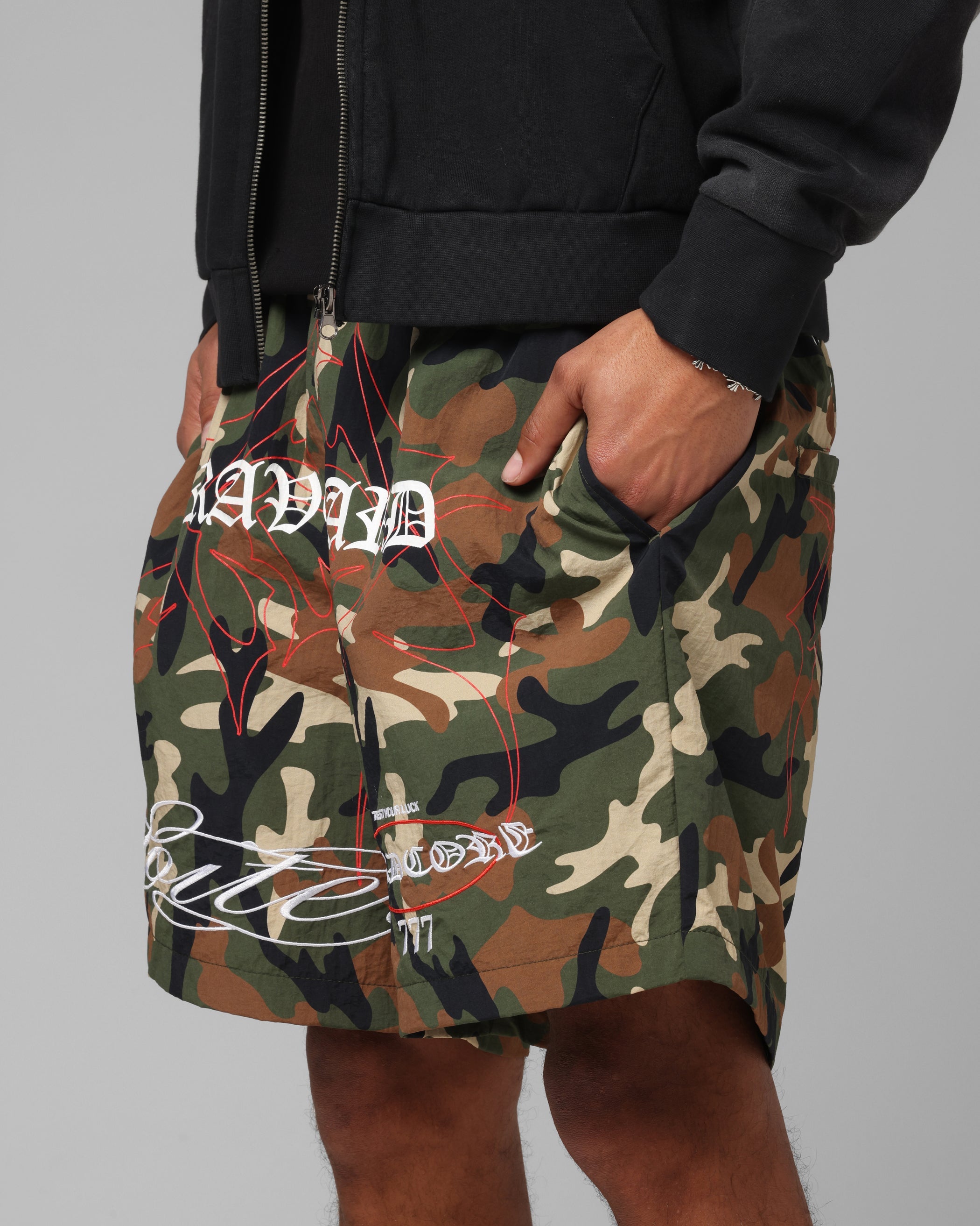 Loiter Hardcore Walk Shorts Camo
