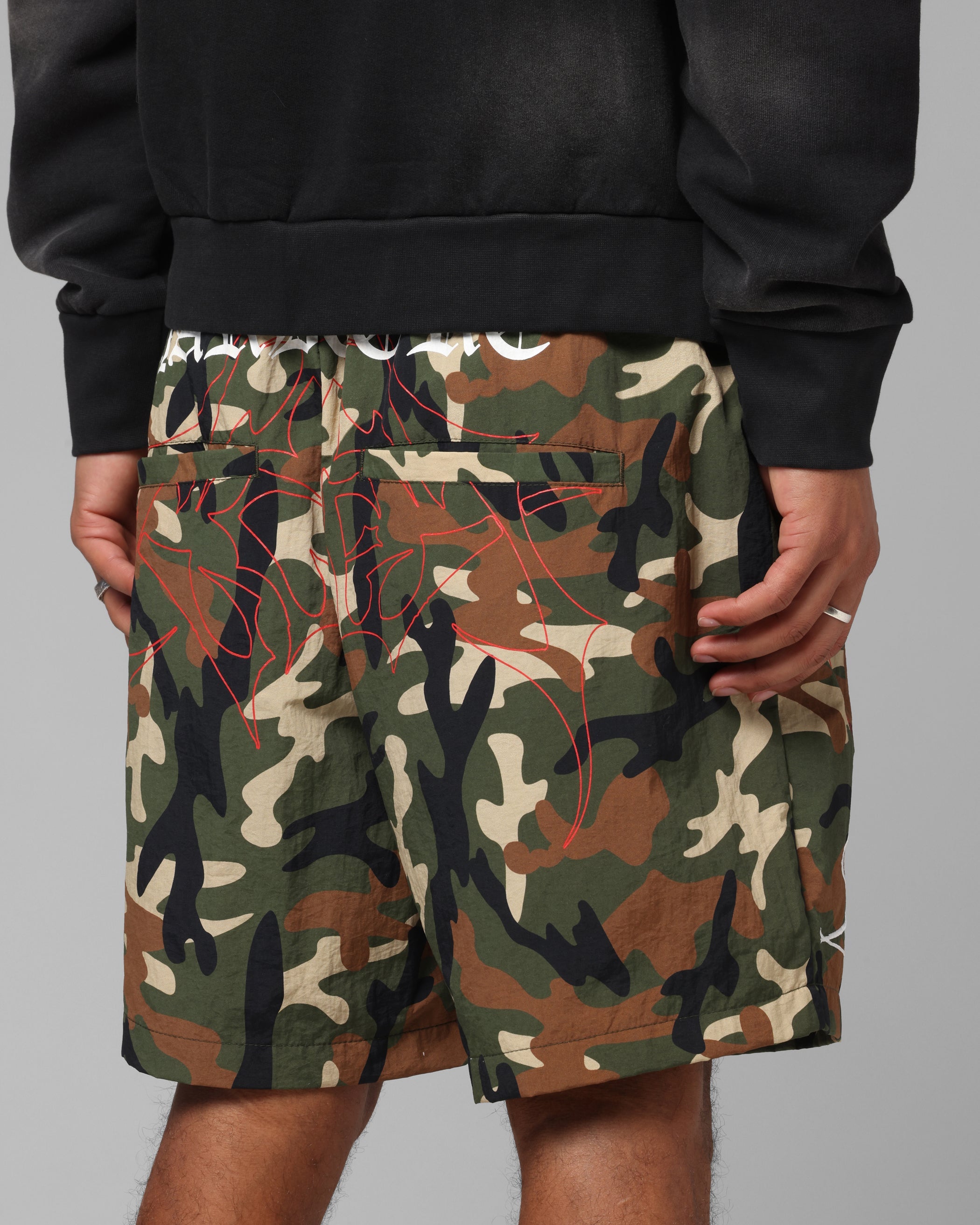 Loiter Hardcore Walk Shorts Camo
