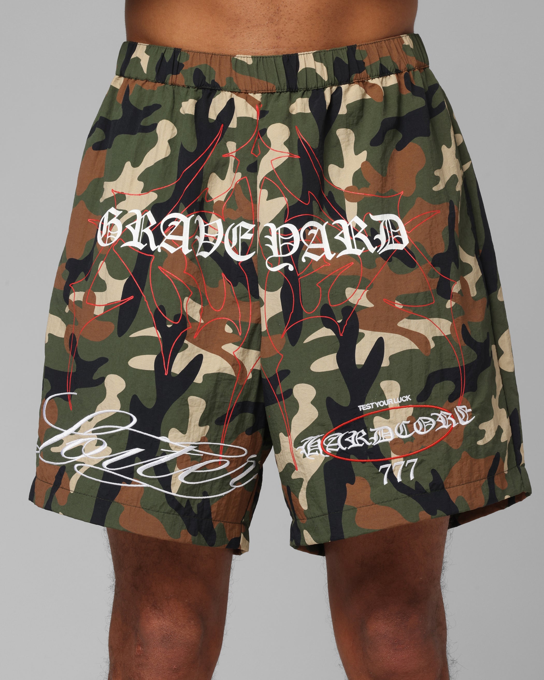 Loiter Hardcore Walk Shorts Camo