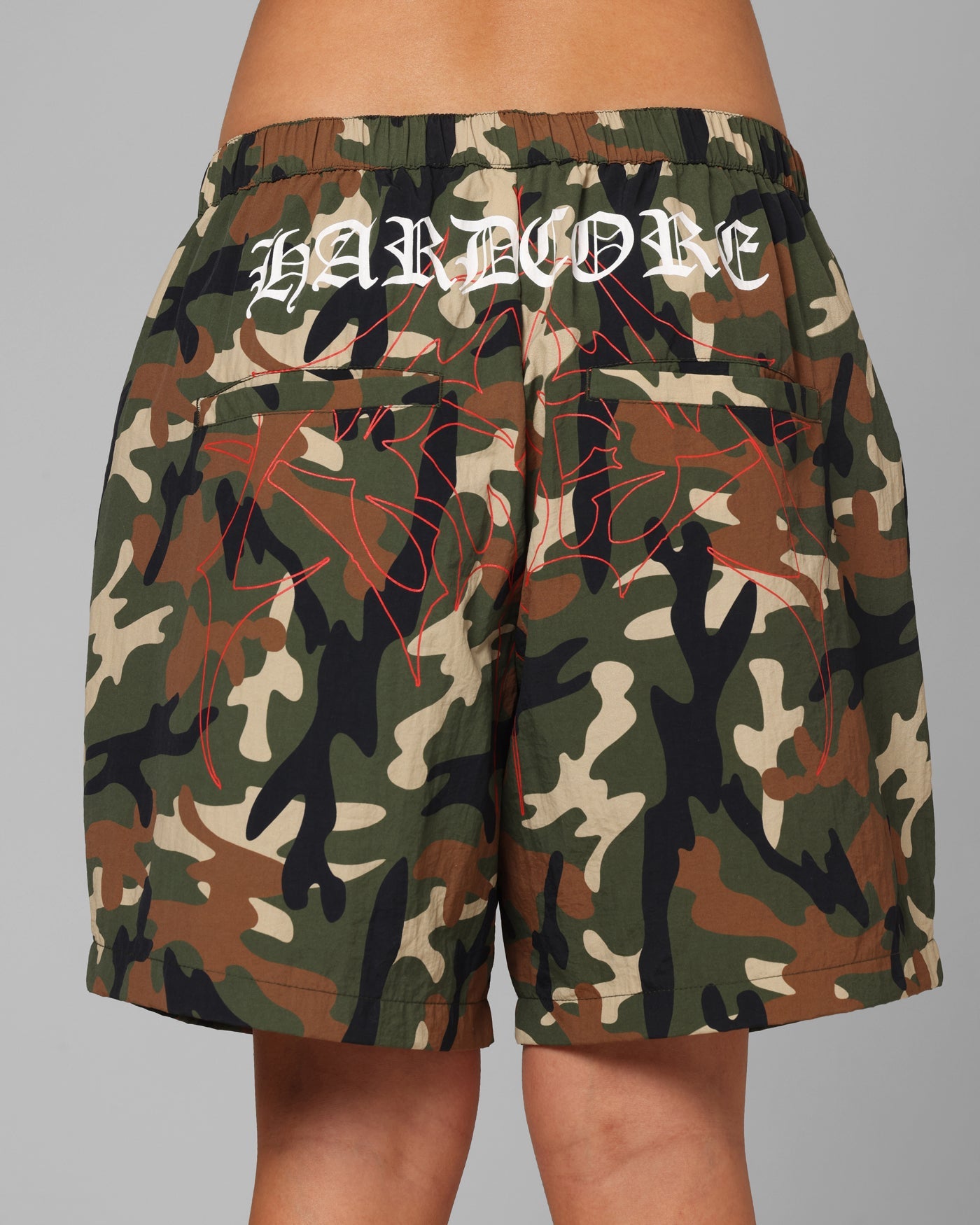 Loiter Hardcore Walk Shorts Camo