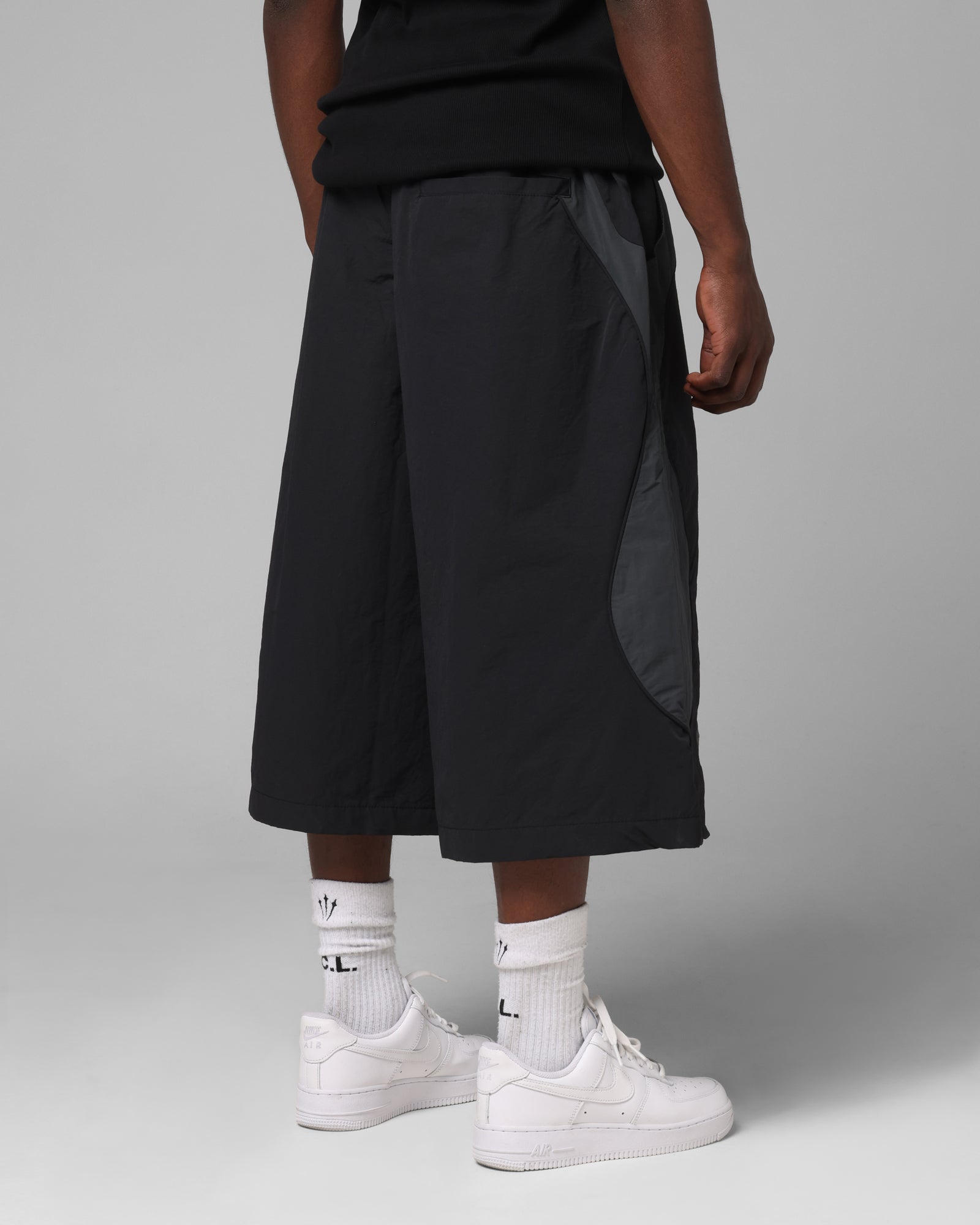 Loiter Club Classic Track Shorts Black