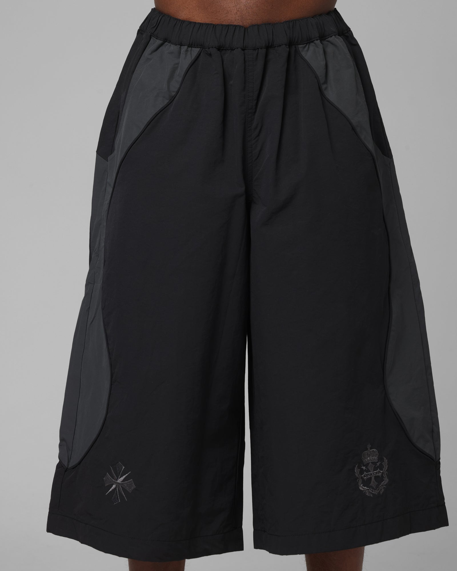Loiter Club Classic Track Shorts Black