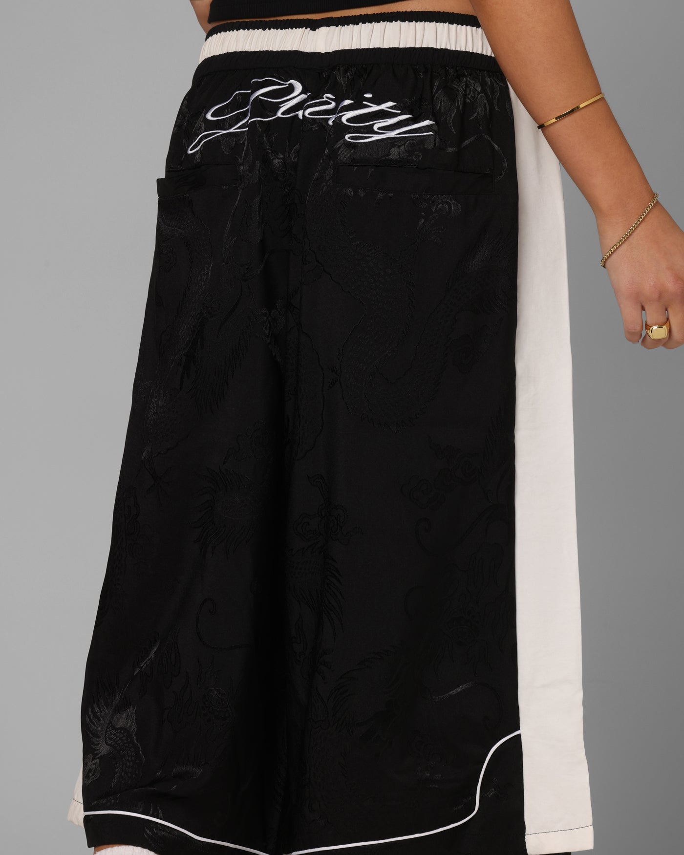 Loiter Fight Club 3 Quarter Shorts Black