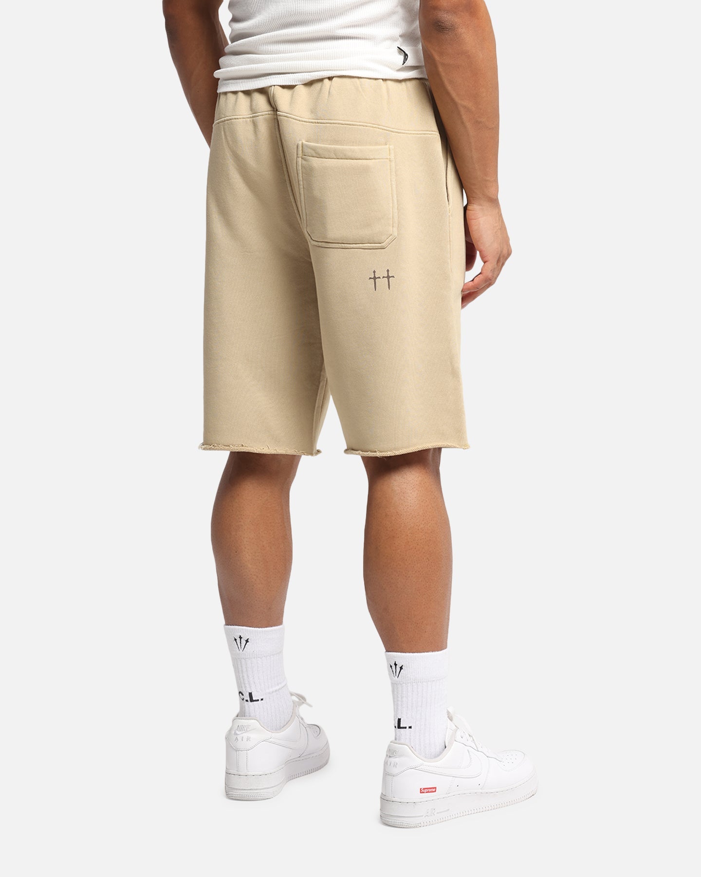 Saint Morta Vill Park Sweat Shorts Pigment Stone