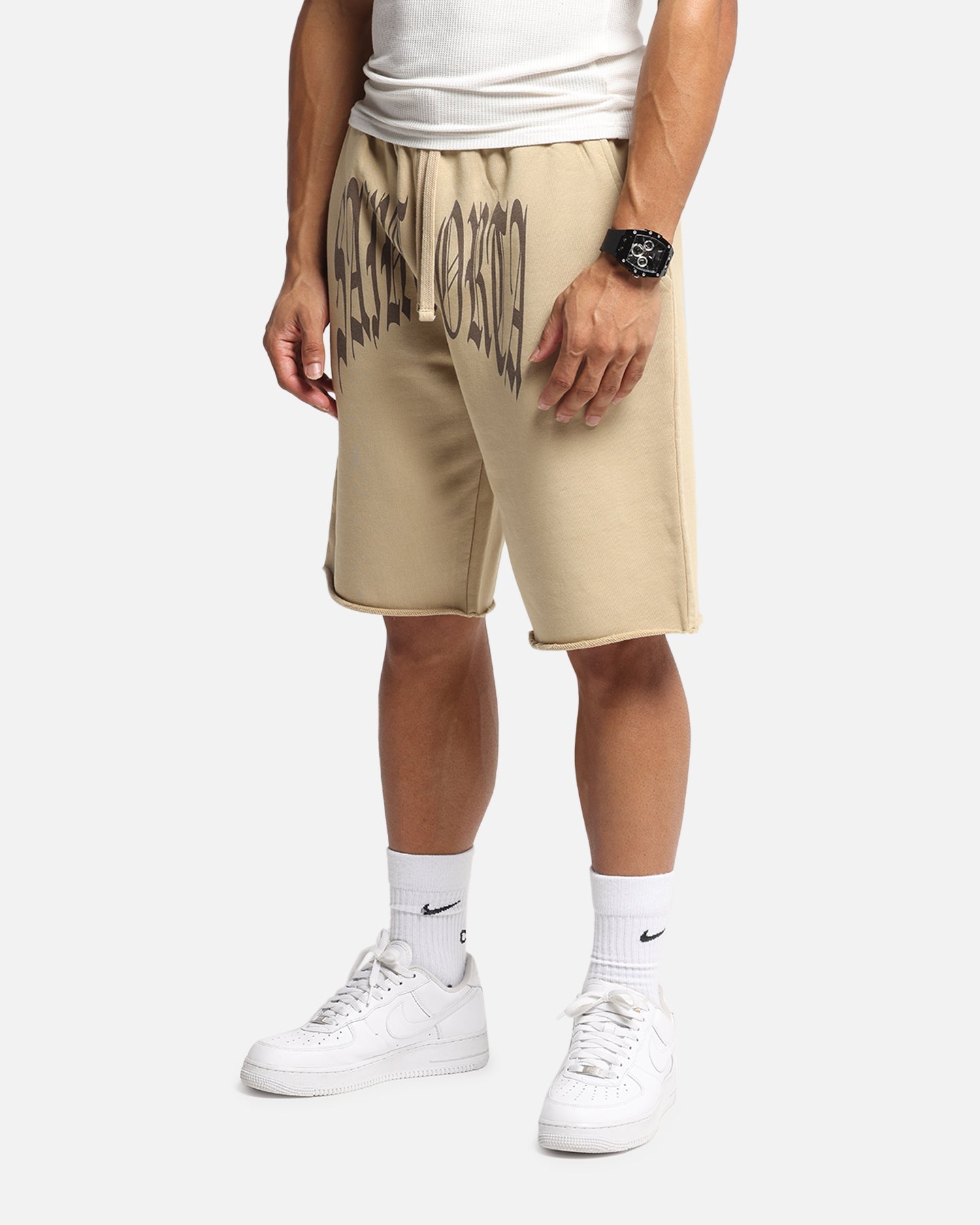 Saint Morta Vill Park Sweat Shorts Pigment Stone