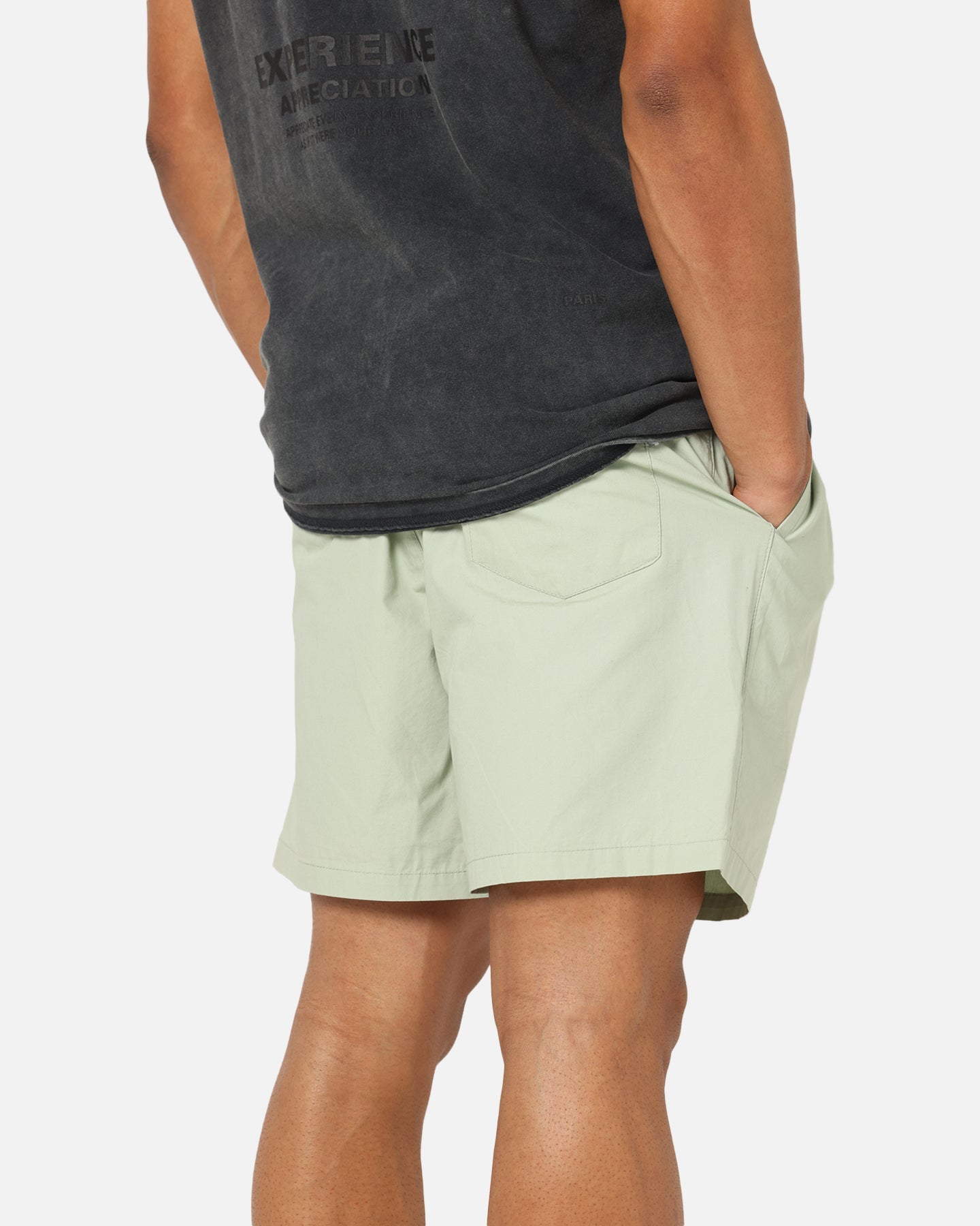 Carre Block Star Beach Shorts Sage