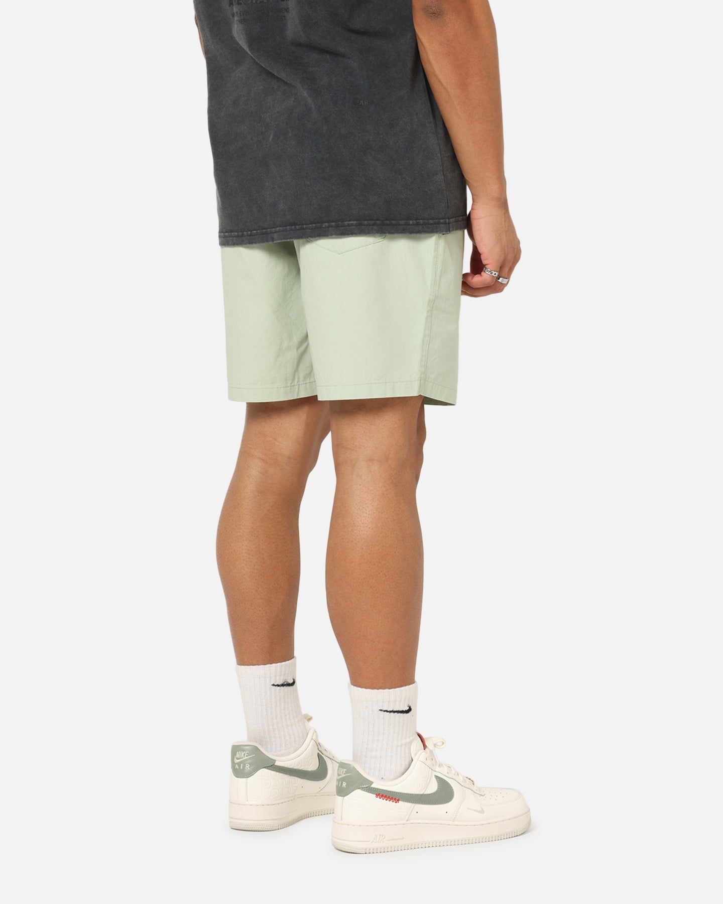 Carre Block Star Beach Shorts Sage