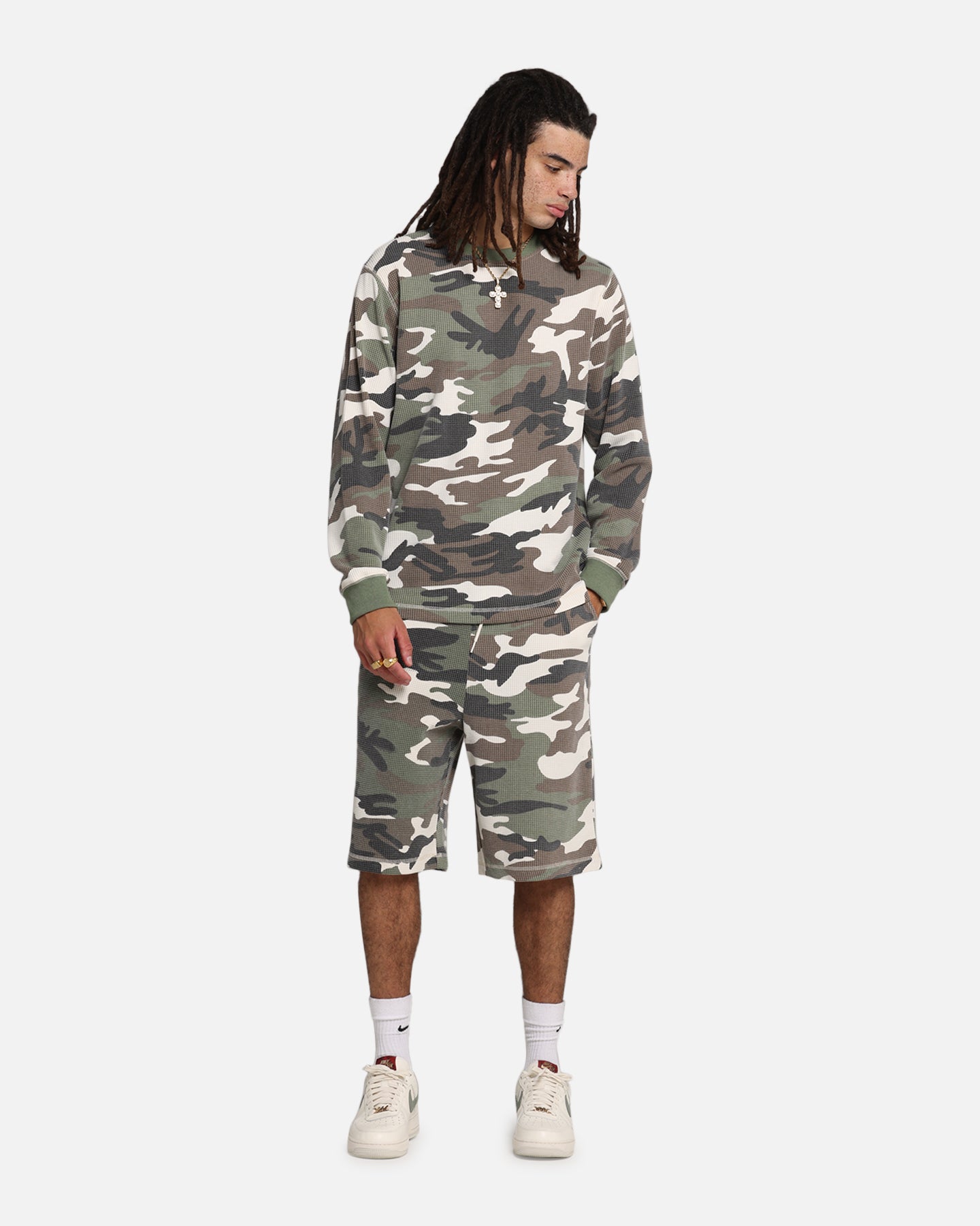 XXIII Printed Thermal Shorts Camo
