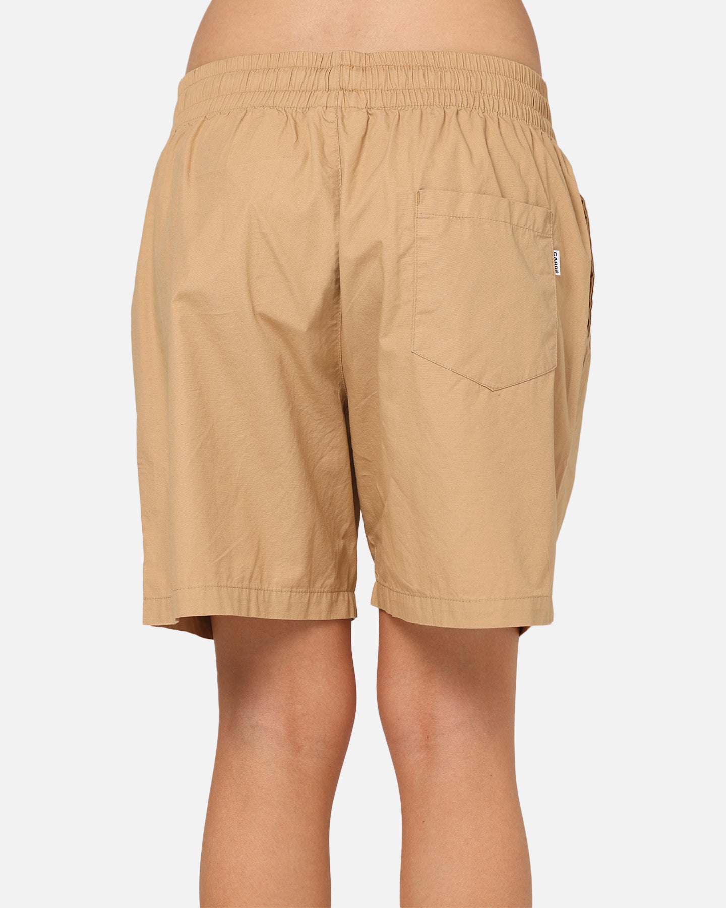 Carre Da Script Beach Shorts Tan