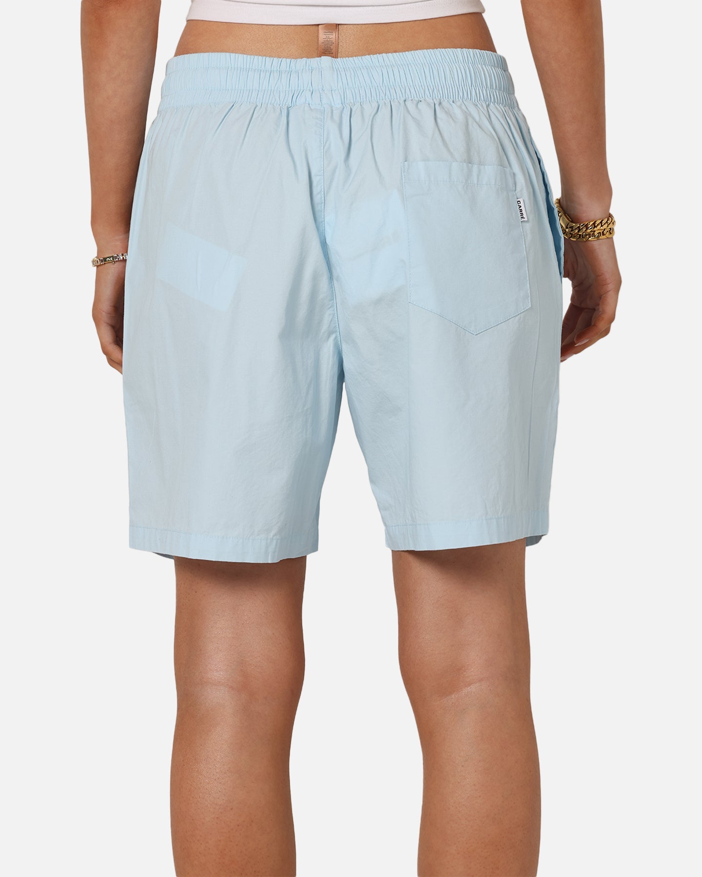 Carre Star Academy Beach Shorts Baby Blue