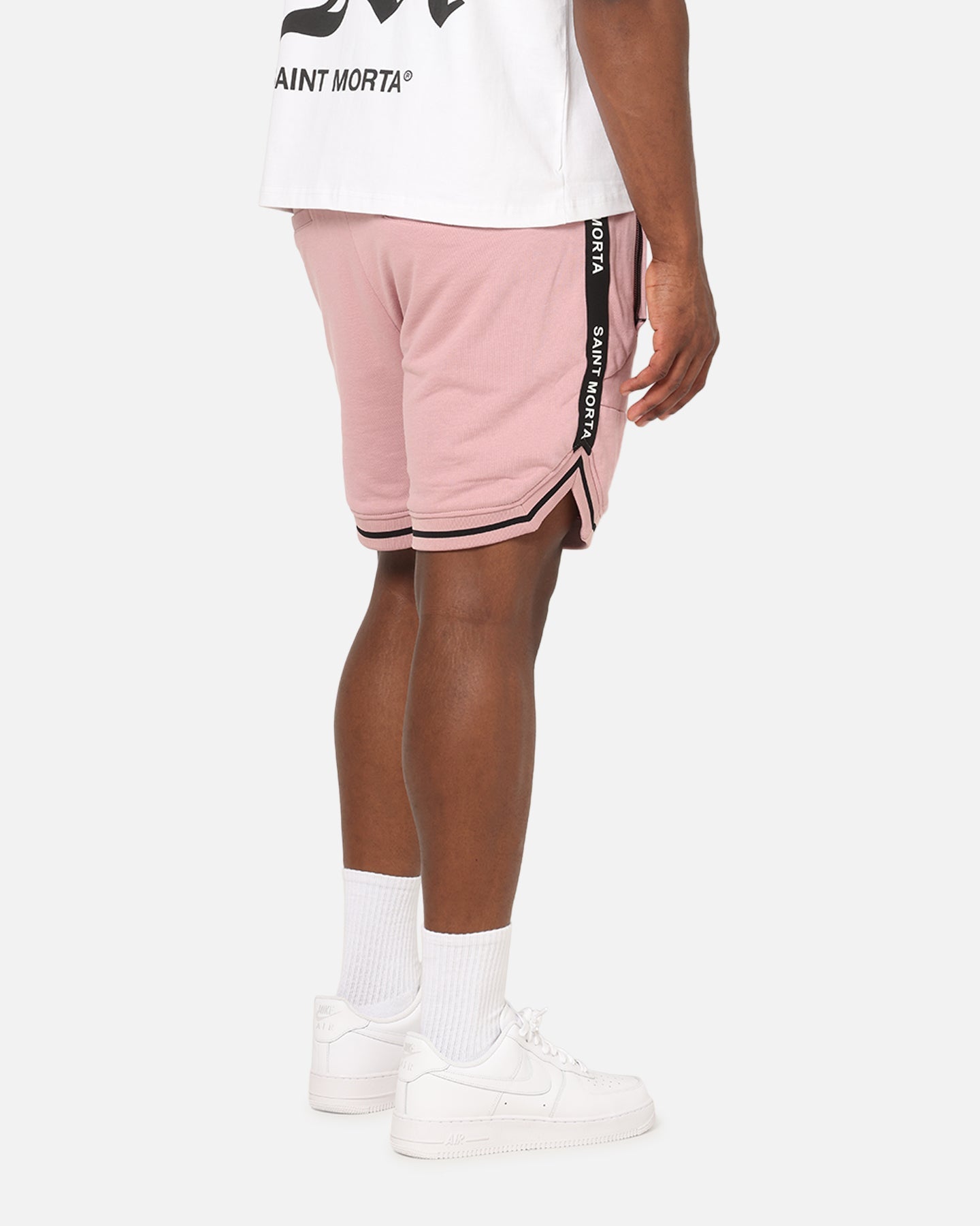 Saint Morta Icon X Fleece Shorts Dusty Pink