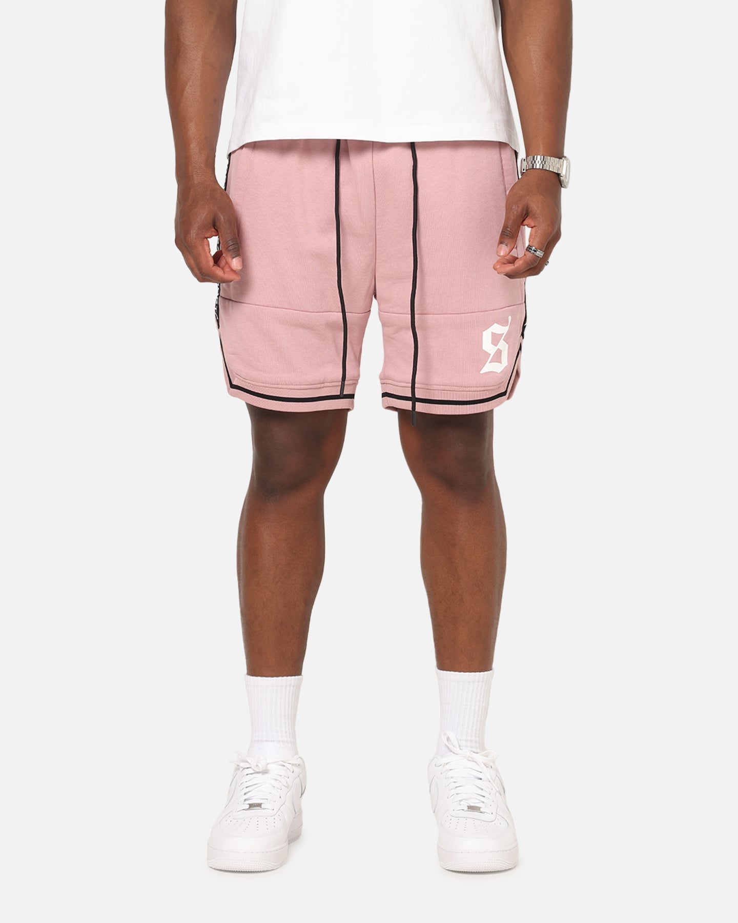 Saint Morta Icon X Fleece Shorts Dusty Pink