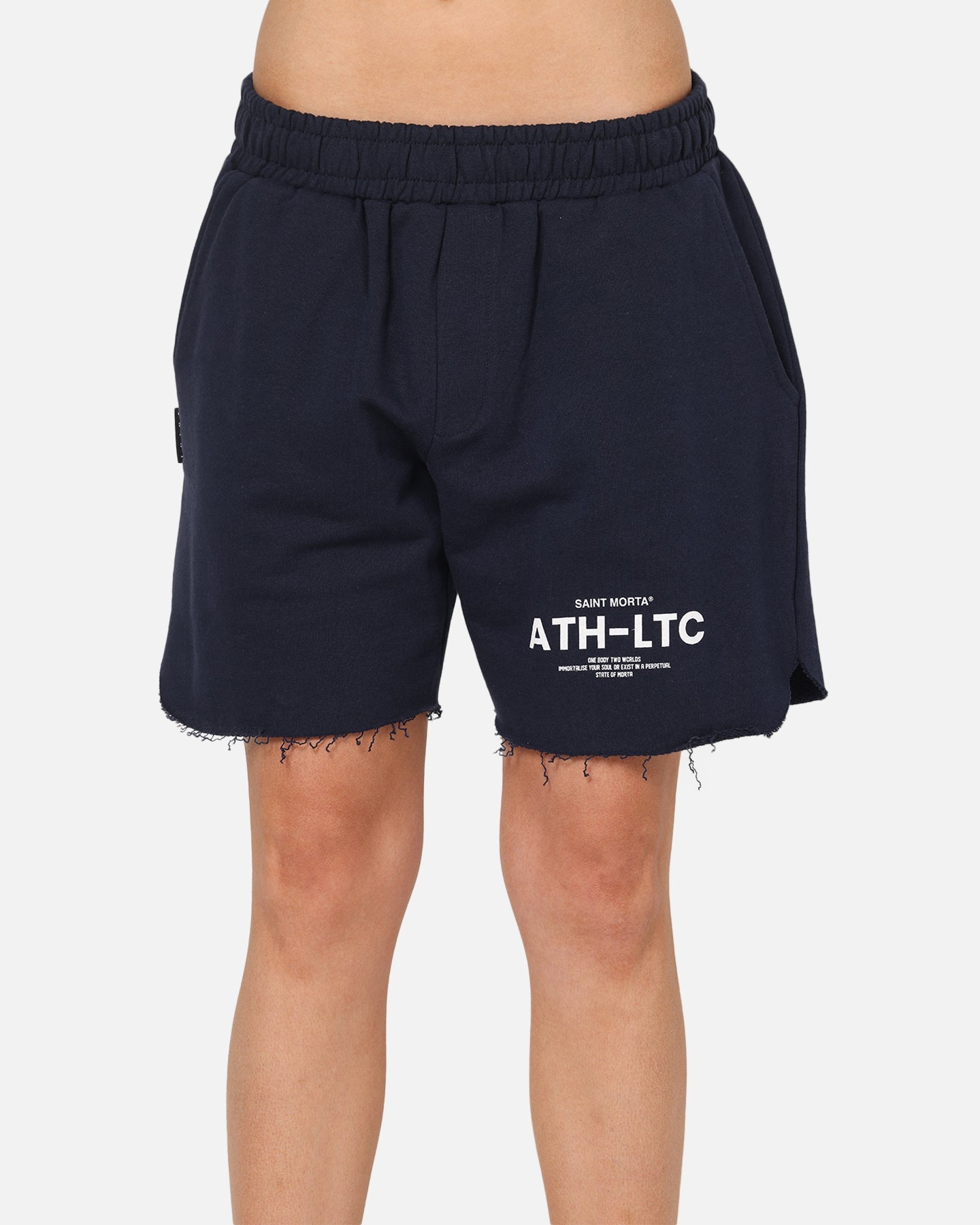 Saint Morta Athltc Sweat Shorts Dark Royal