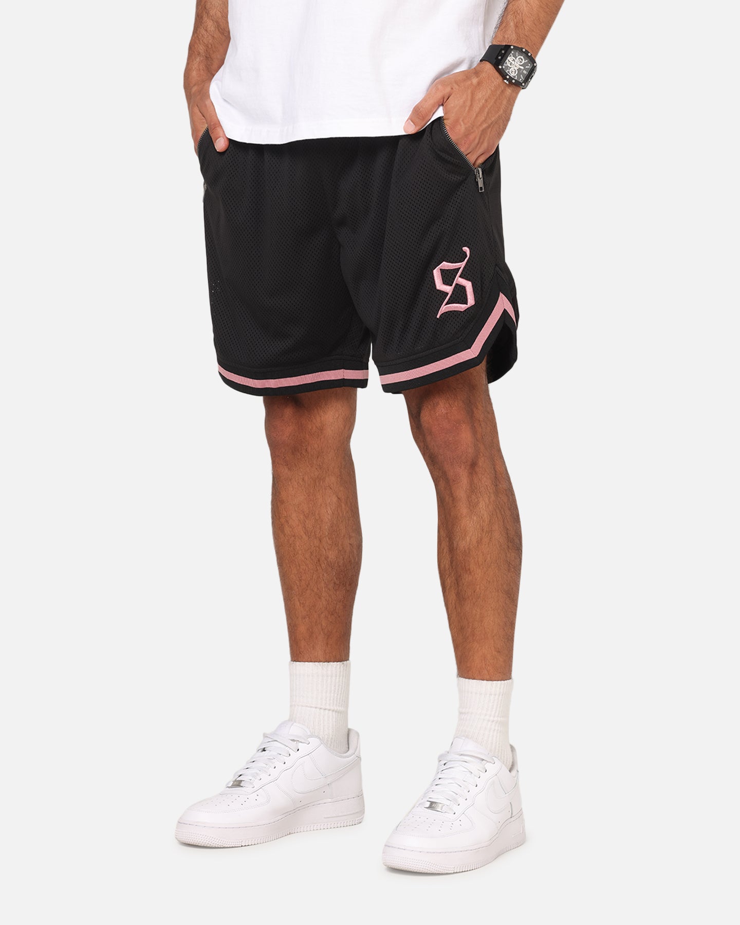 Saint Morta Envogue Allstar Basketball Shorts Black/Pink