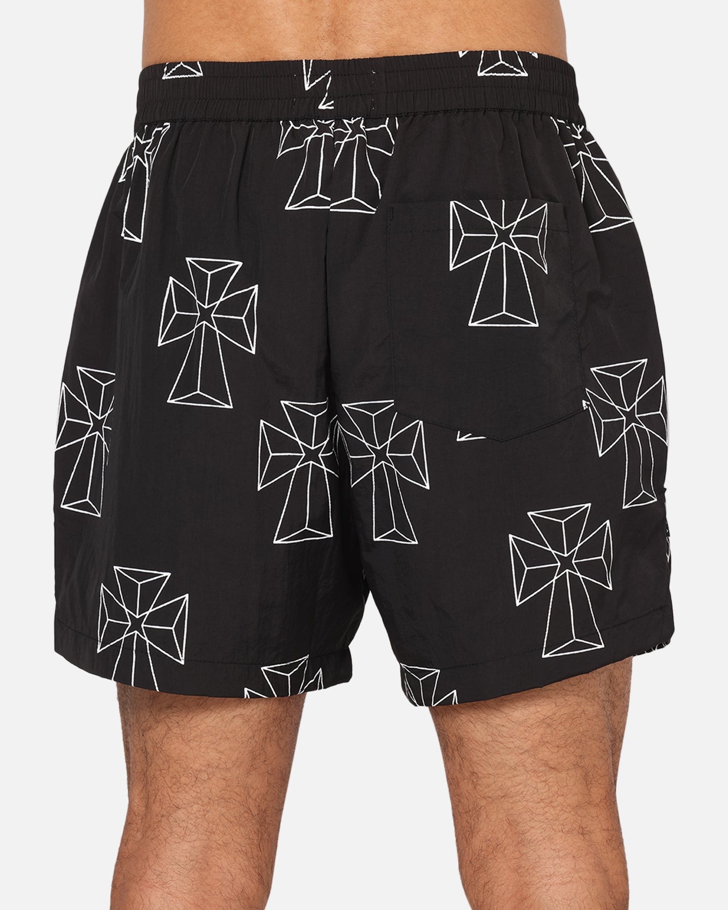 Saint Morta Holy Tide Beach Shorts Black