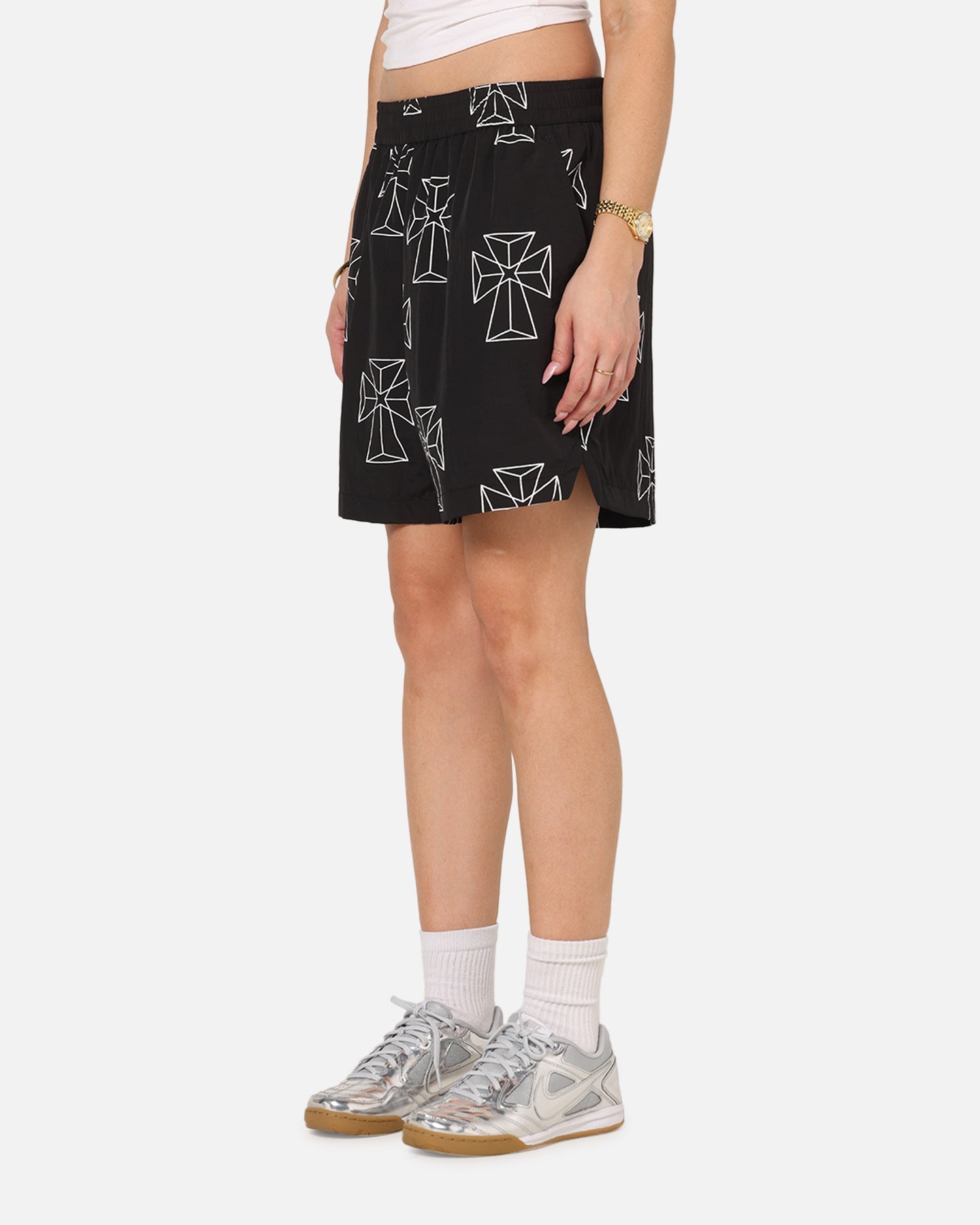 Saint Morta Holy Tide Beach Shorts Black