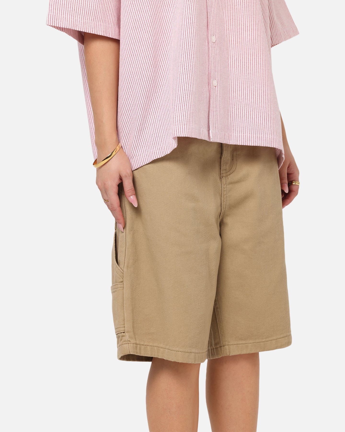 Carre Carpenter Jorts Stone