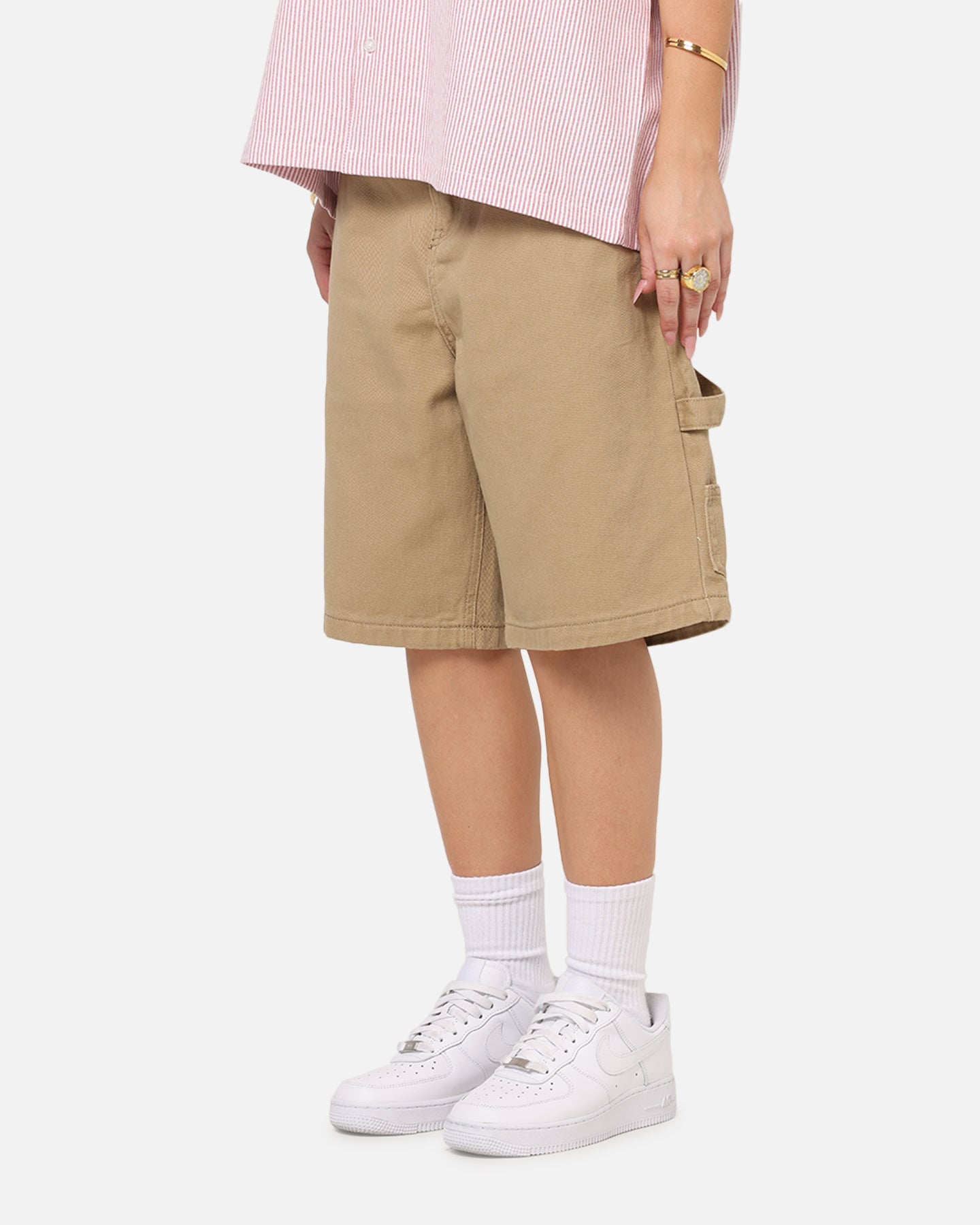 Carre Carpenter Jorts Stone