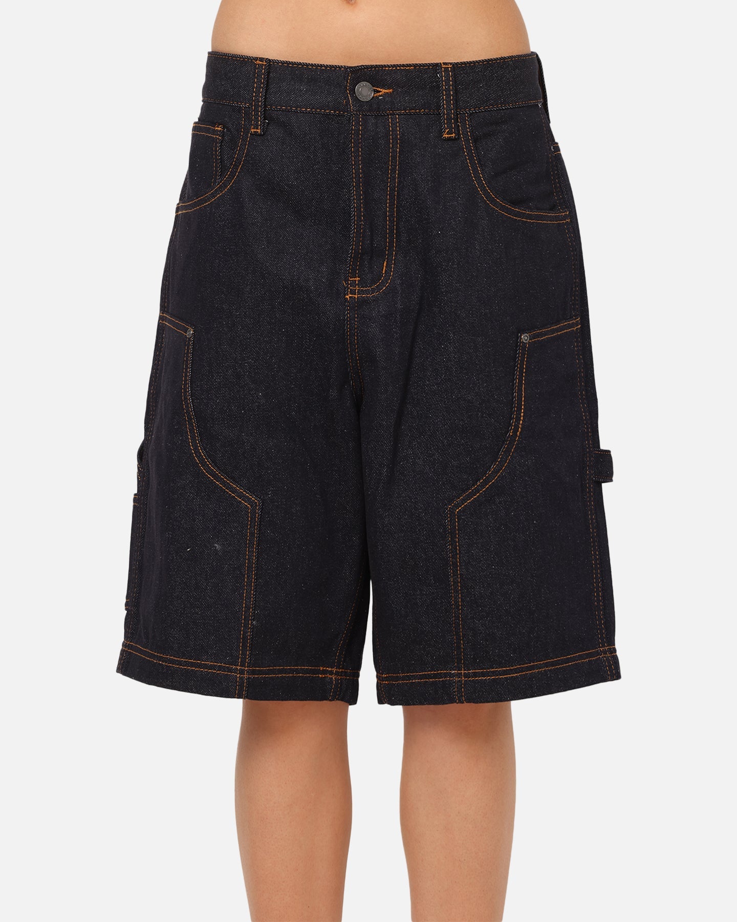 Carre Work Jorts Dark Washed Indigo