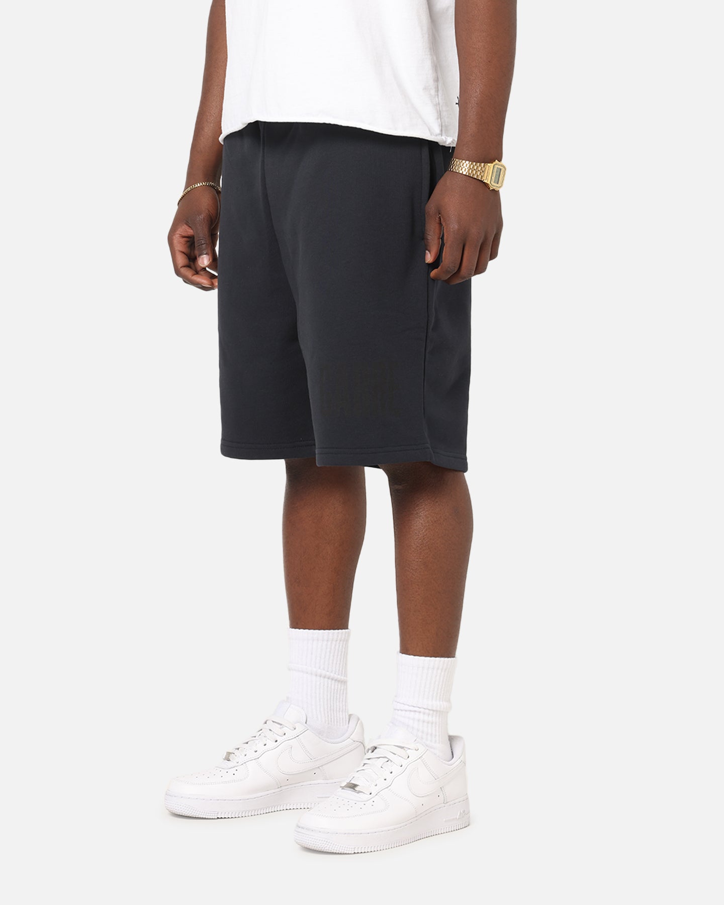 Carre Premium Essentials Sweat Shorts Steel/Black