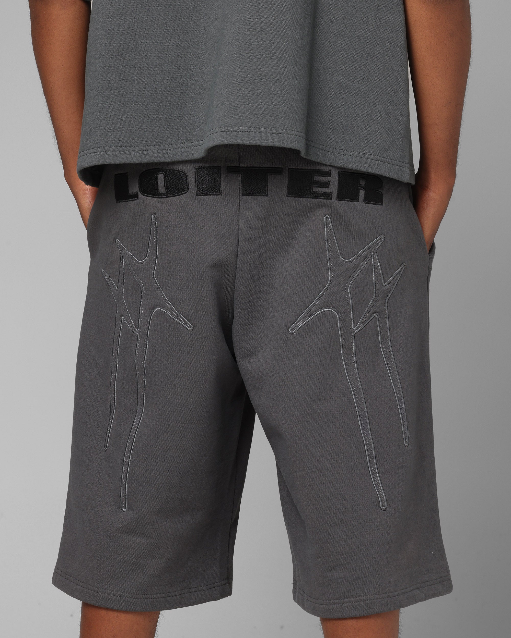 Loiter World Cup Shorts Charcoal