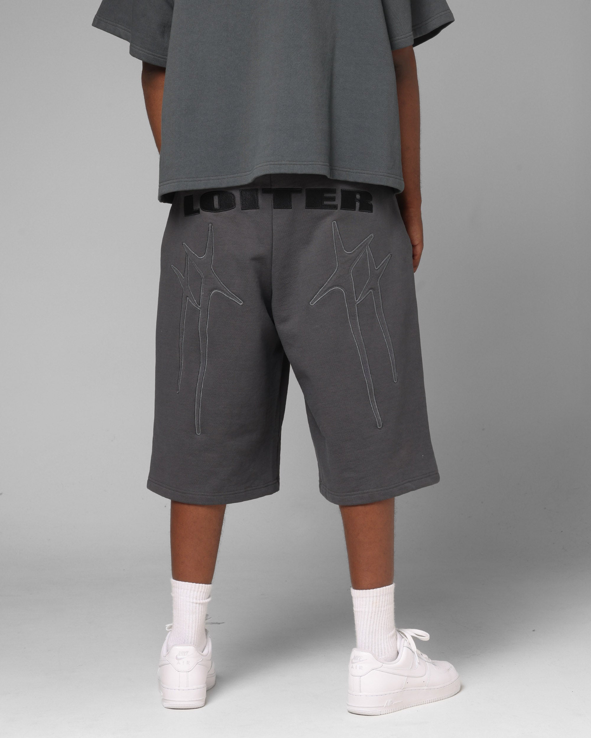 Loiter World Cup Shorts Charcoal