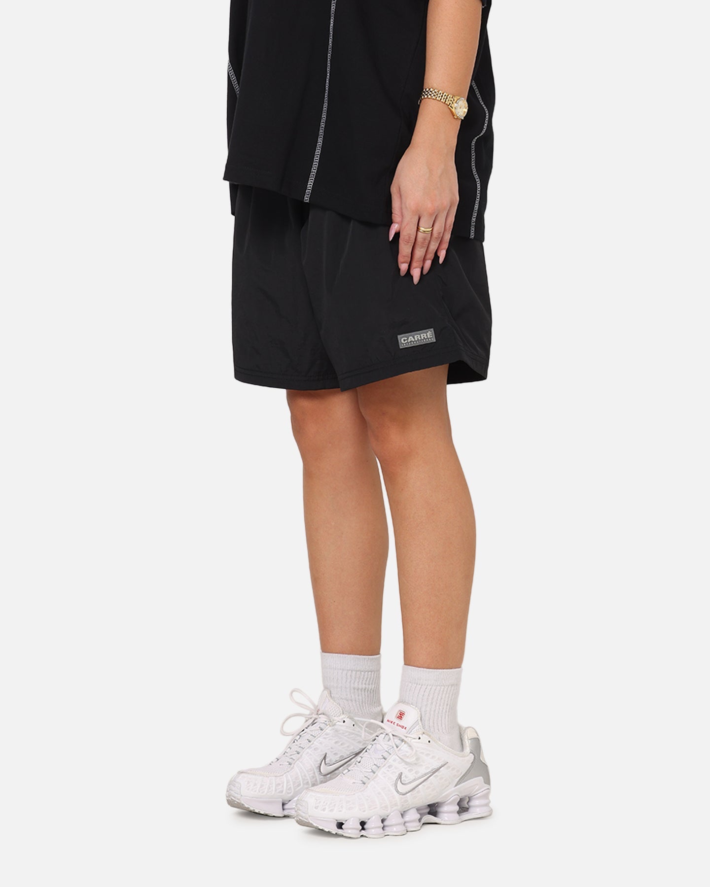Carre Classic Nylon Shorts Black