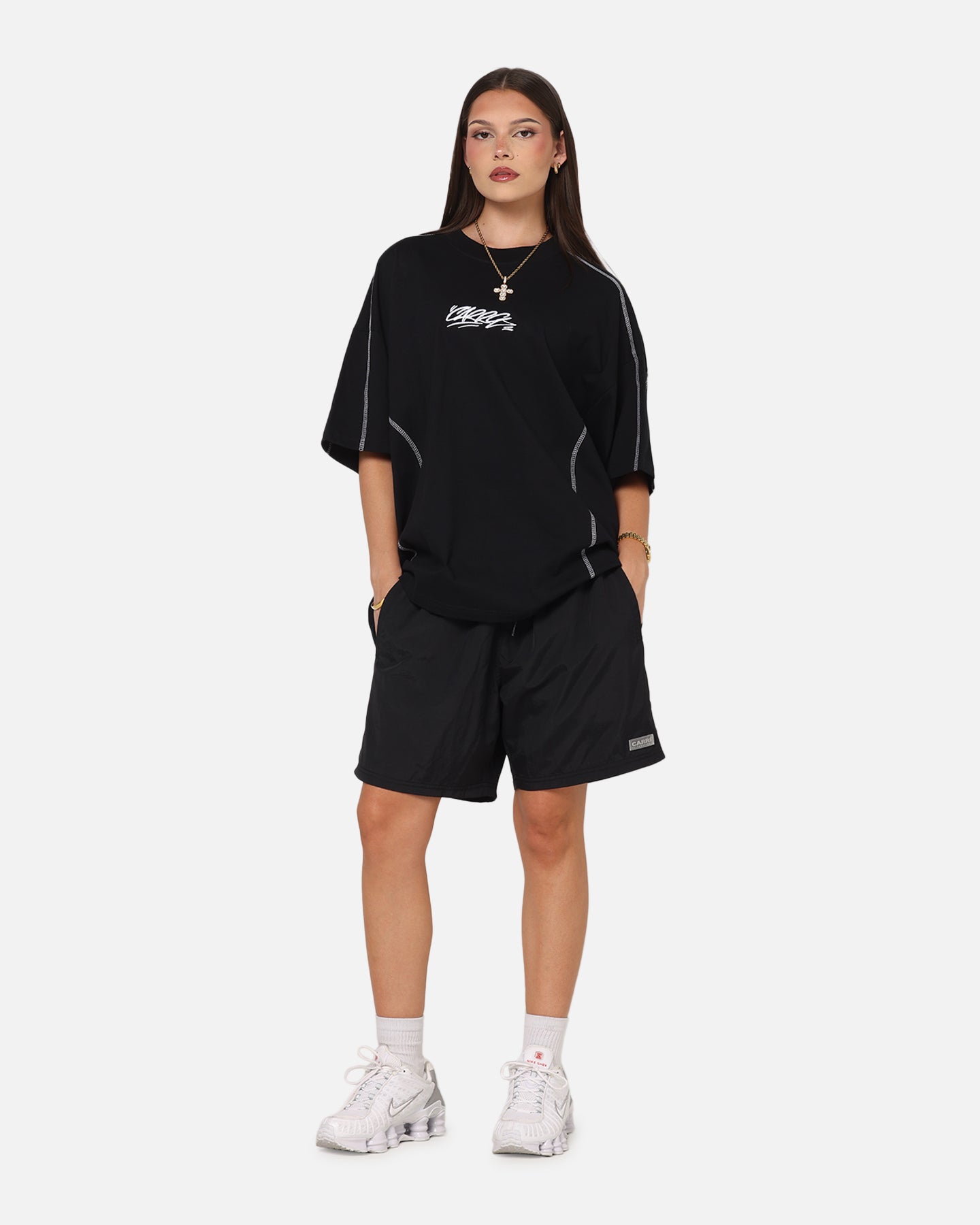 Carre Classic Nylon Shorts Black