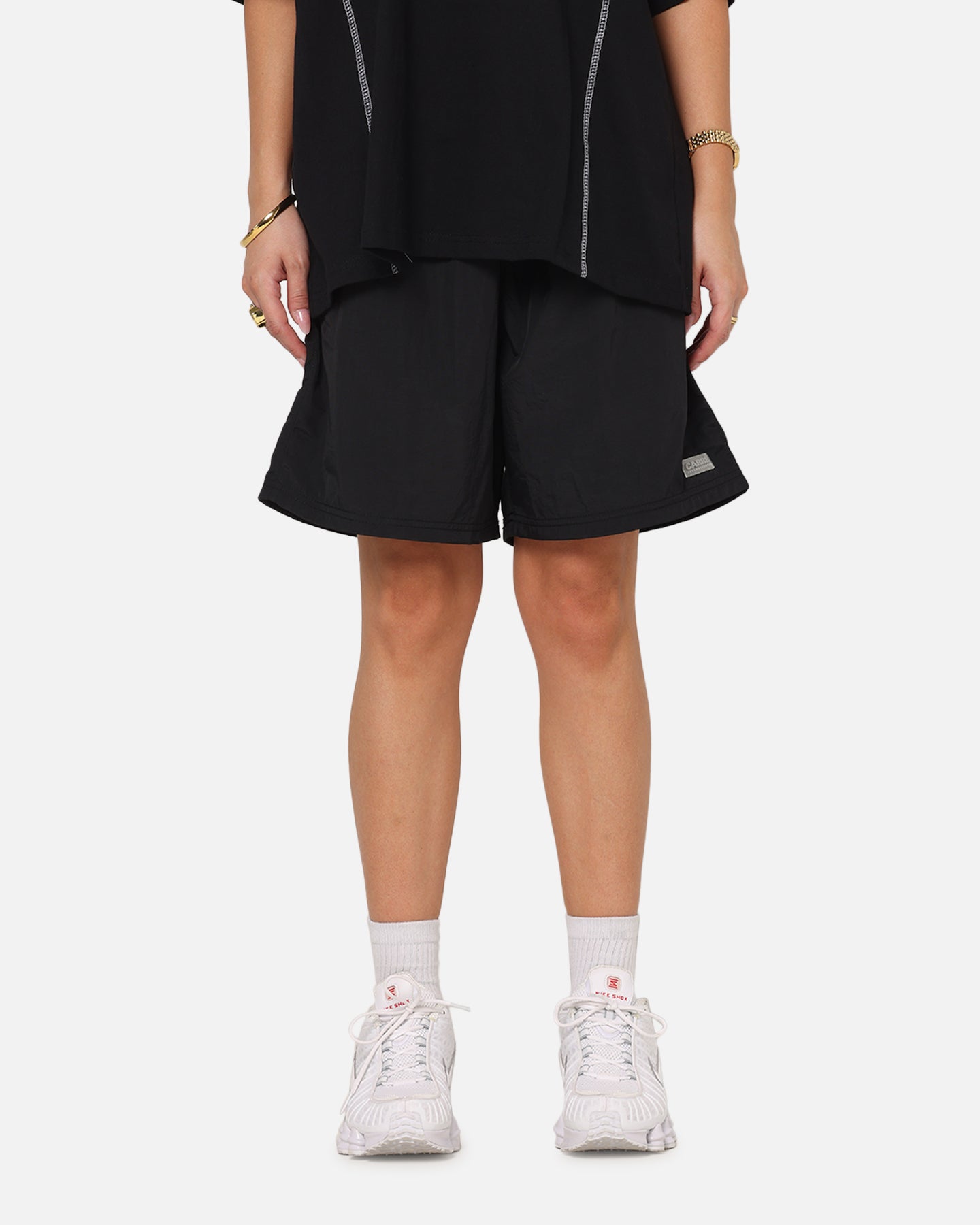 Carre Classic Nylon Shorts Black