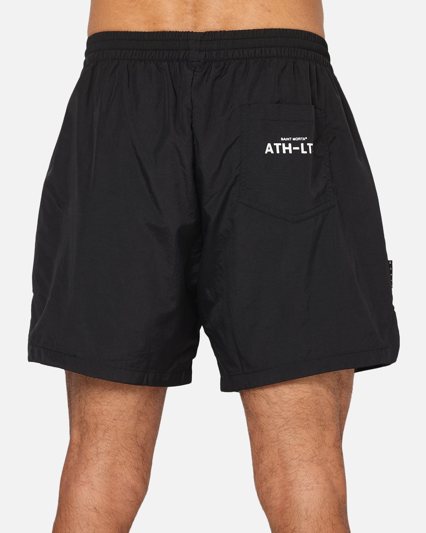 Saint Morta Dagger Sport Beach Shorts Black