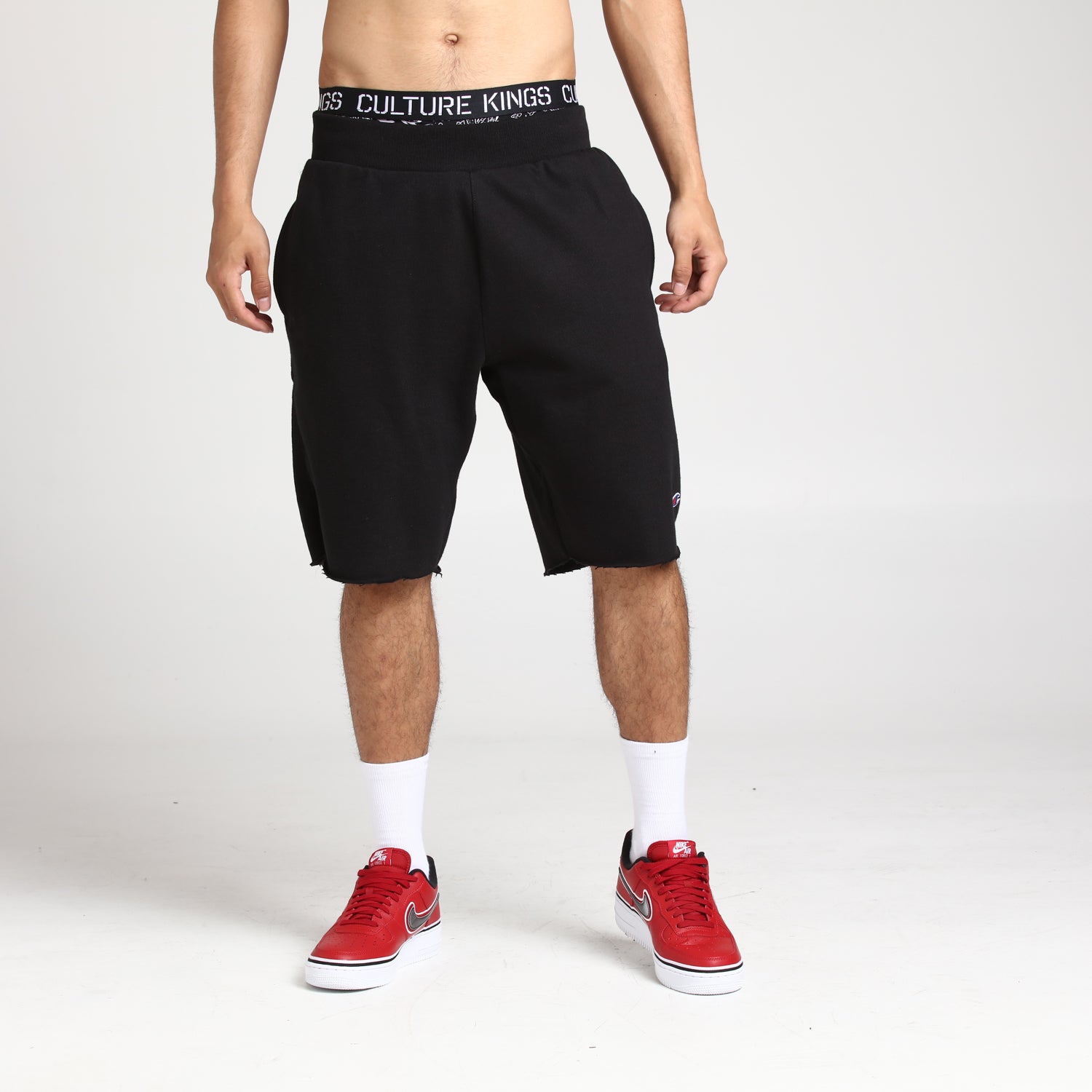 Champion Rev Weave Cut Off Short Black