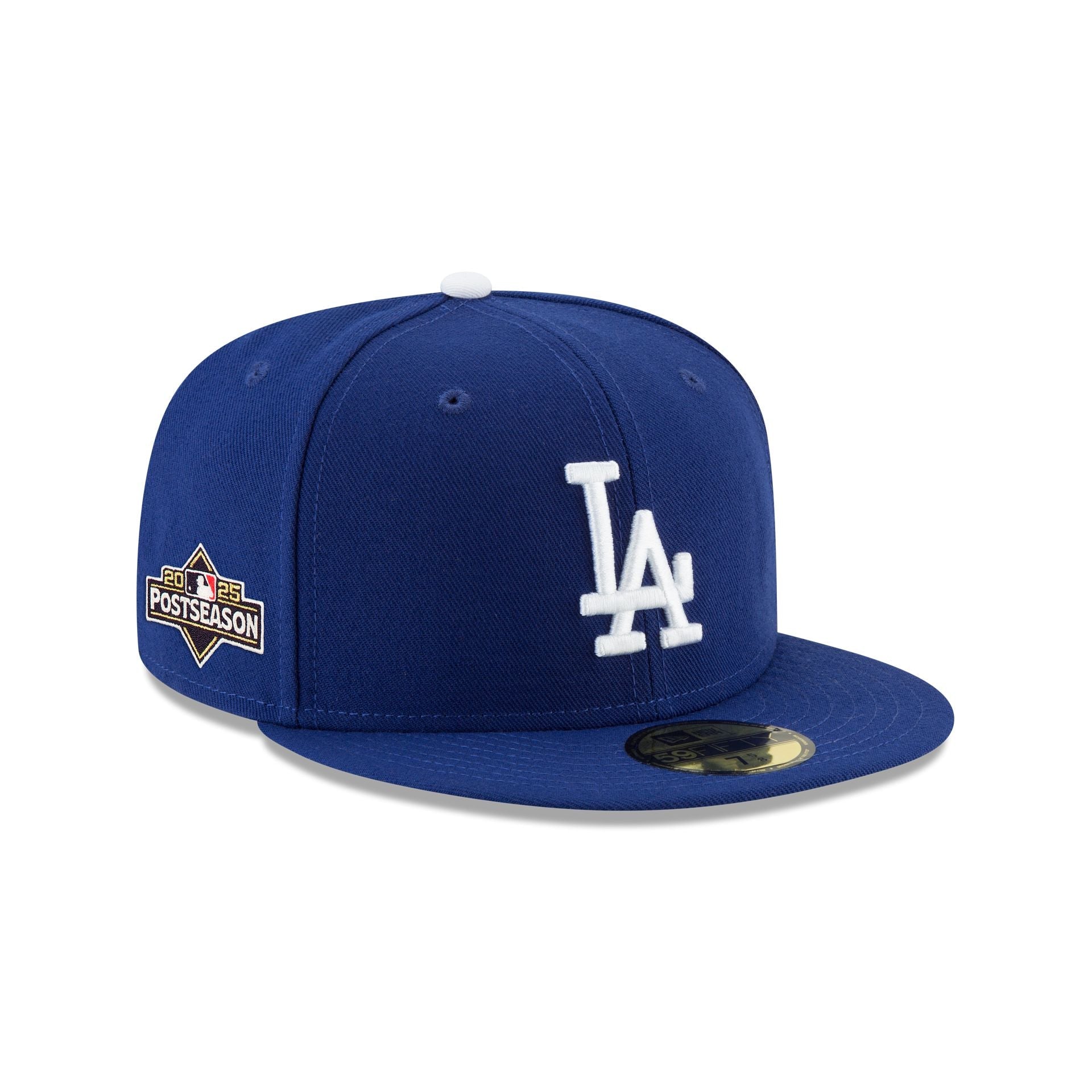 Los Angeles Dodgers 2025 Postseason Side Patch 59FIFTY Fitted Hat