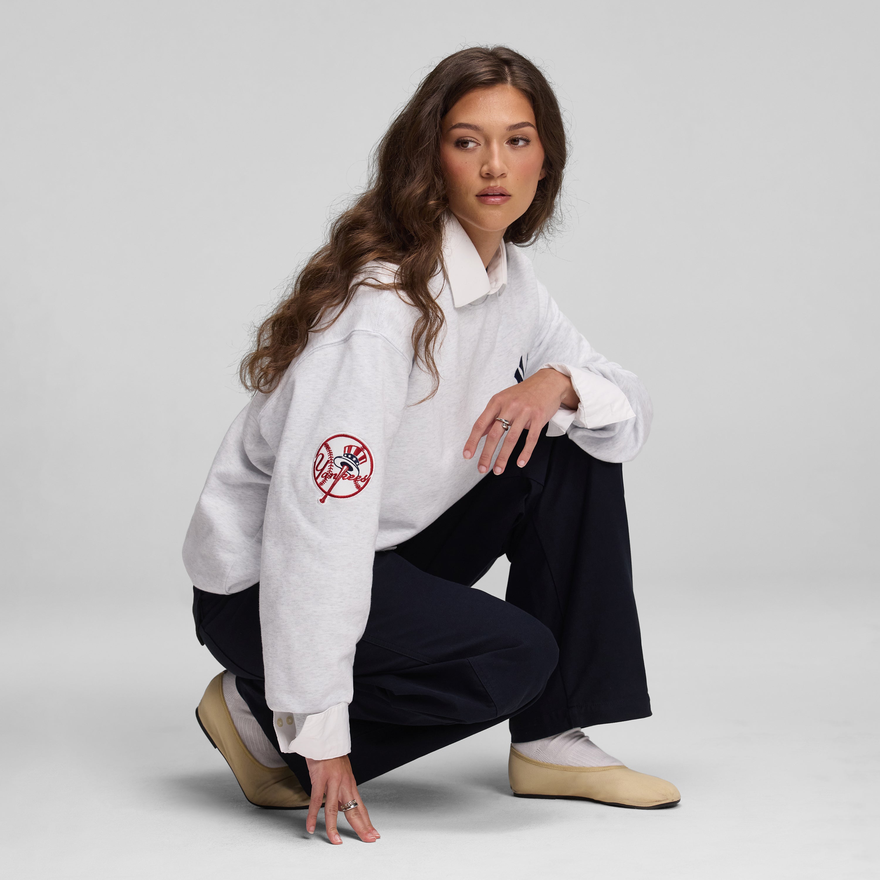 Los Angeles Dodgers Black Crewneck