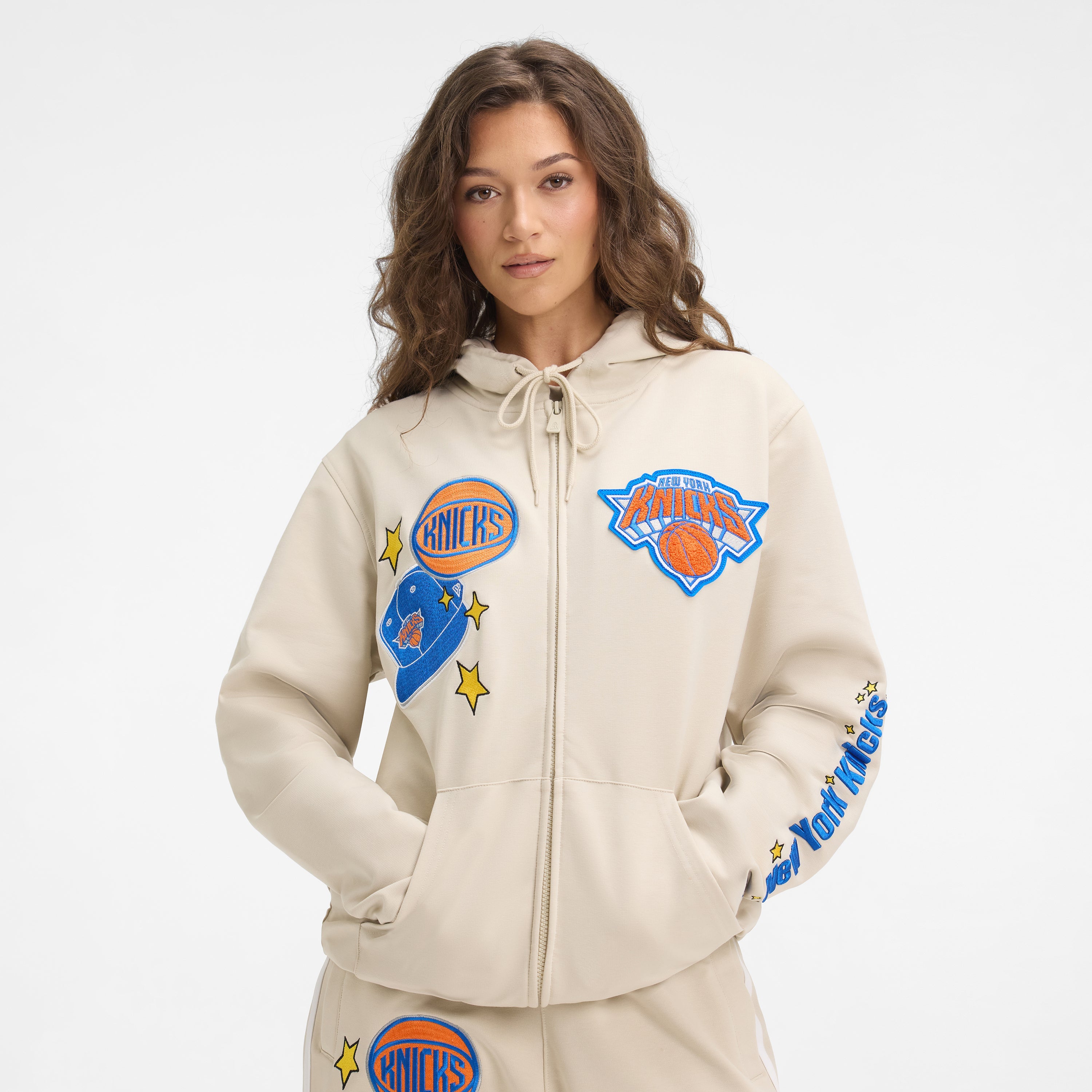 Los Angeles Dodgers Stone Logo Select Full-Zip Hoodie