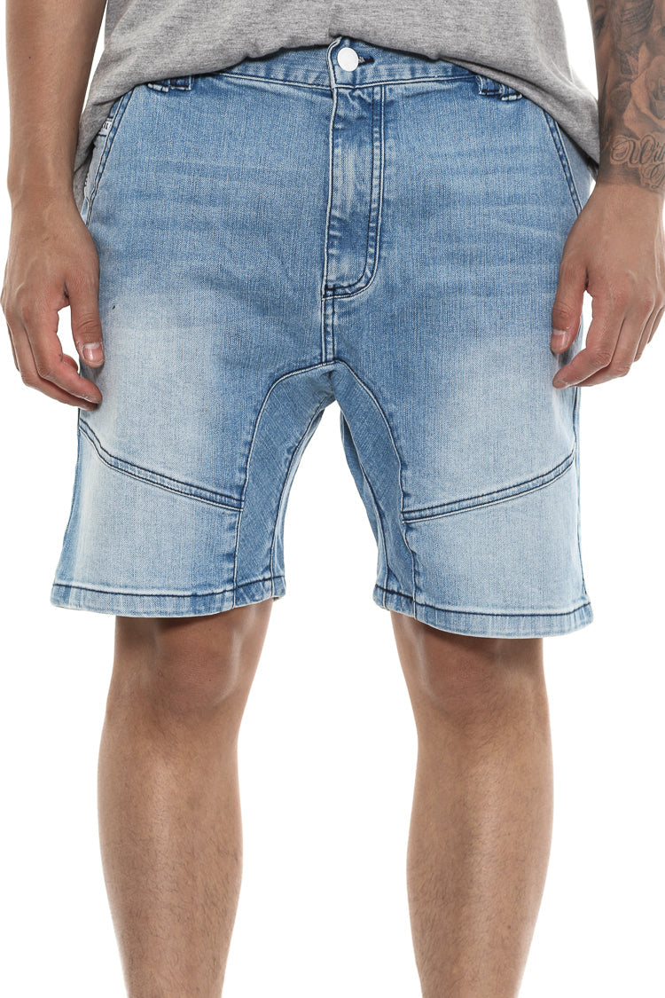 Nena and Pasadena Flight Short Blue