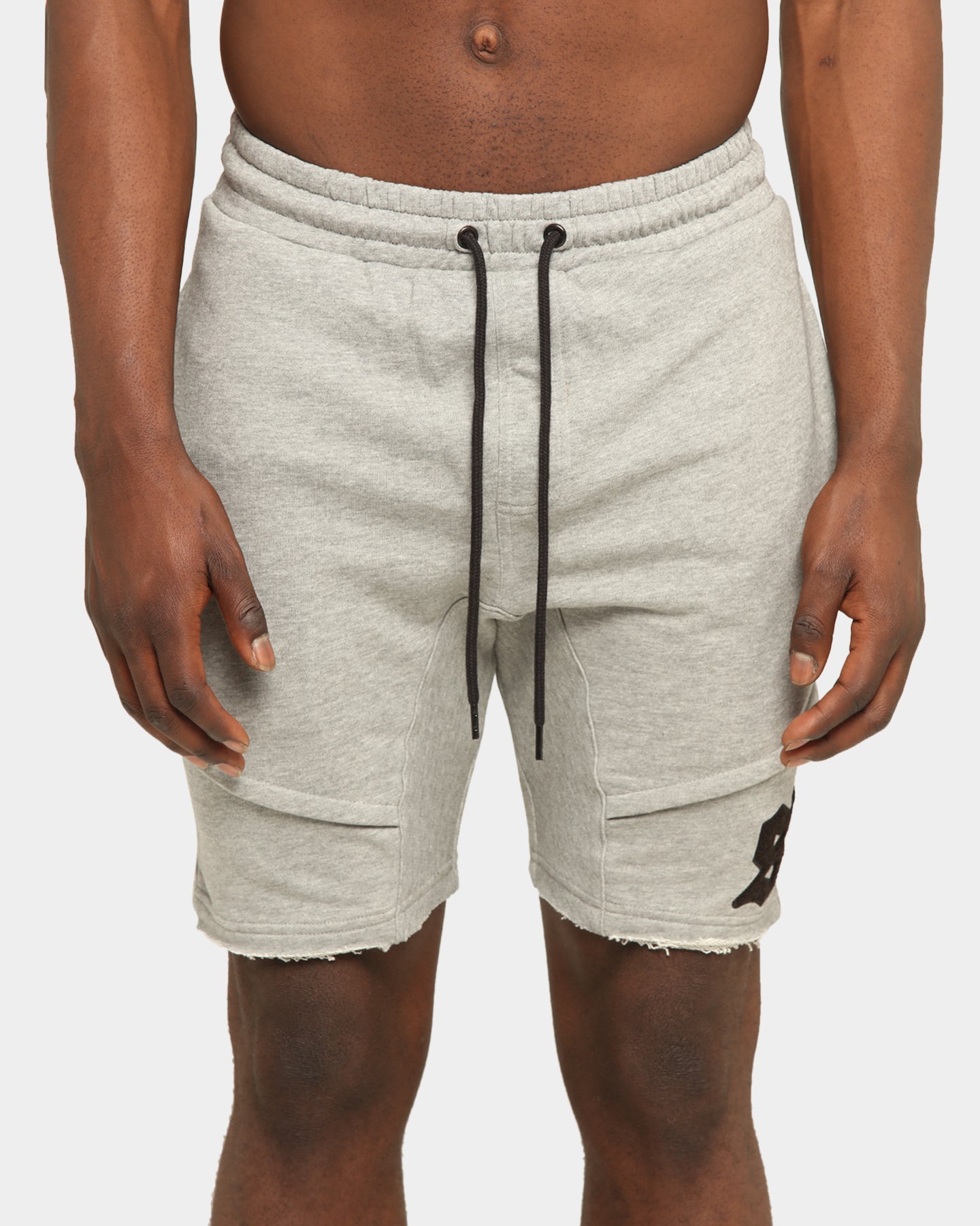 Saint Morta Icon X Track Shorts Grey