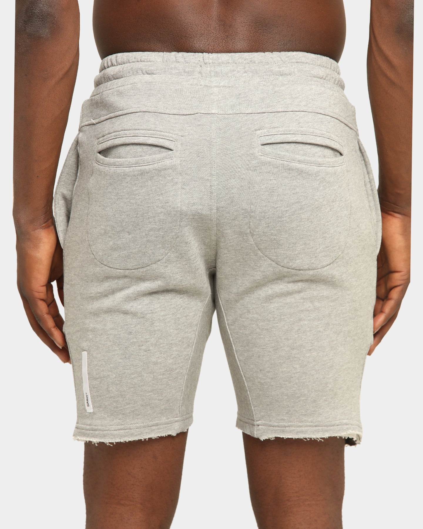 Saint Morta Icon X Track Shorts Grey