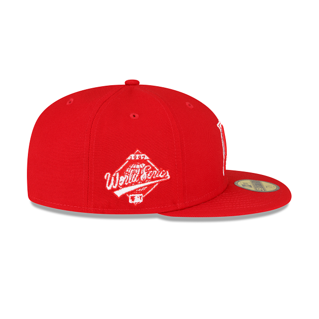 Miami Marlins Sidepatch Red 59FIFTY Fitted Hat