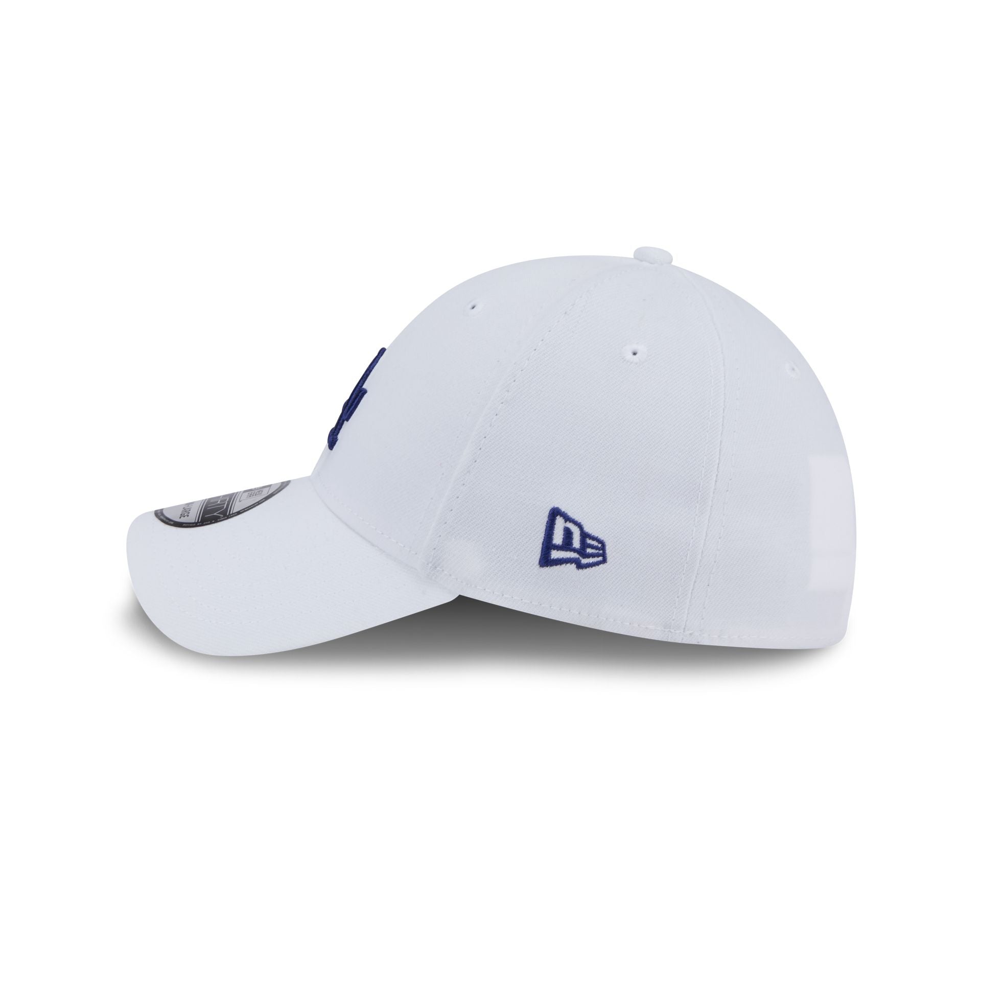 Los Angeles Dodgers Optic White 39THIRTY Stretch Fit Hat