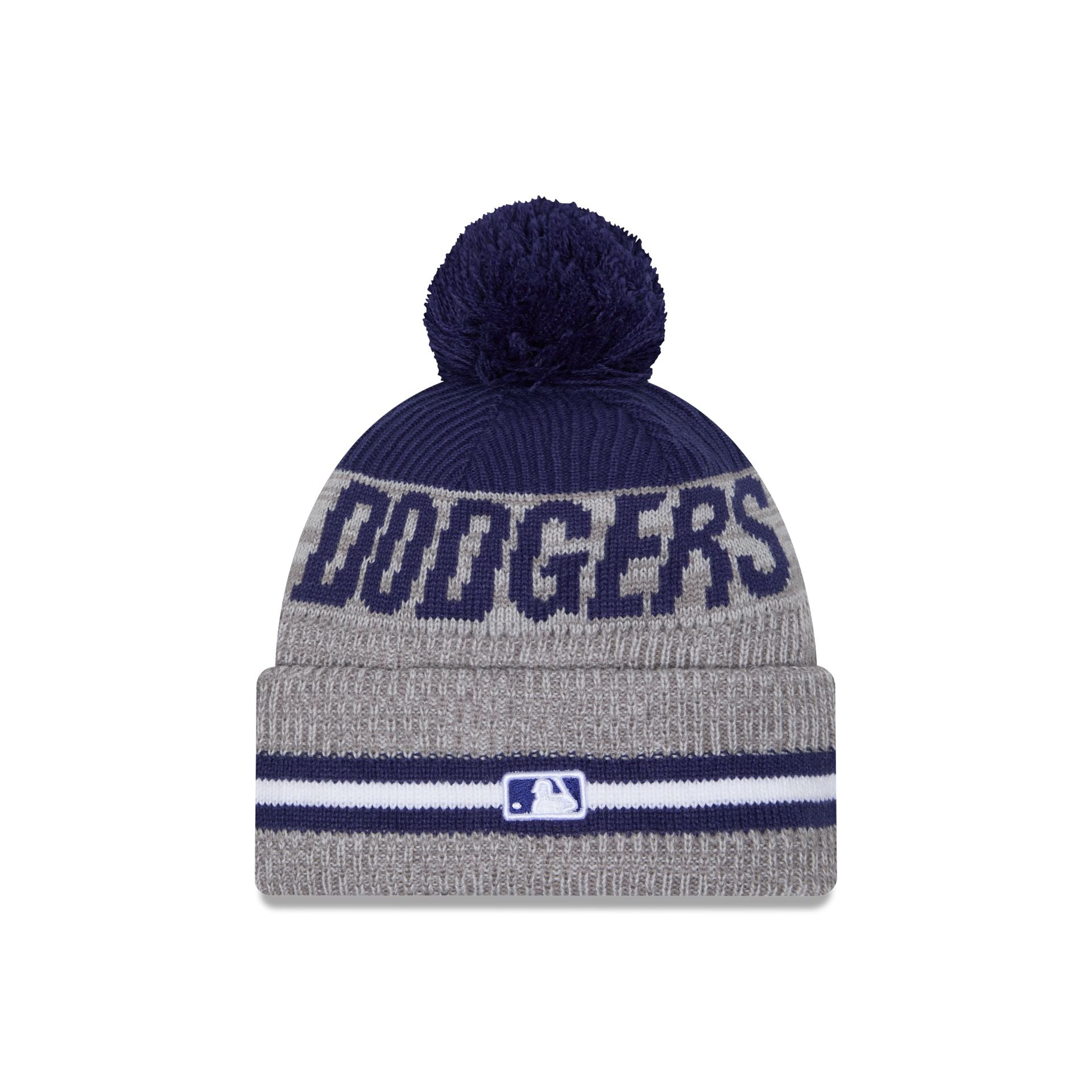 Los Angeles Dodgers Runner Pom Knit Hat