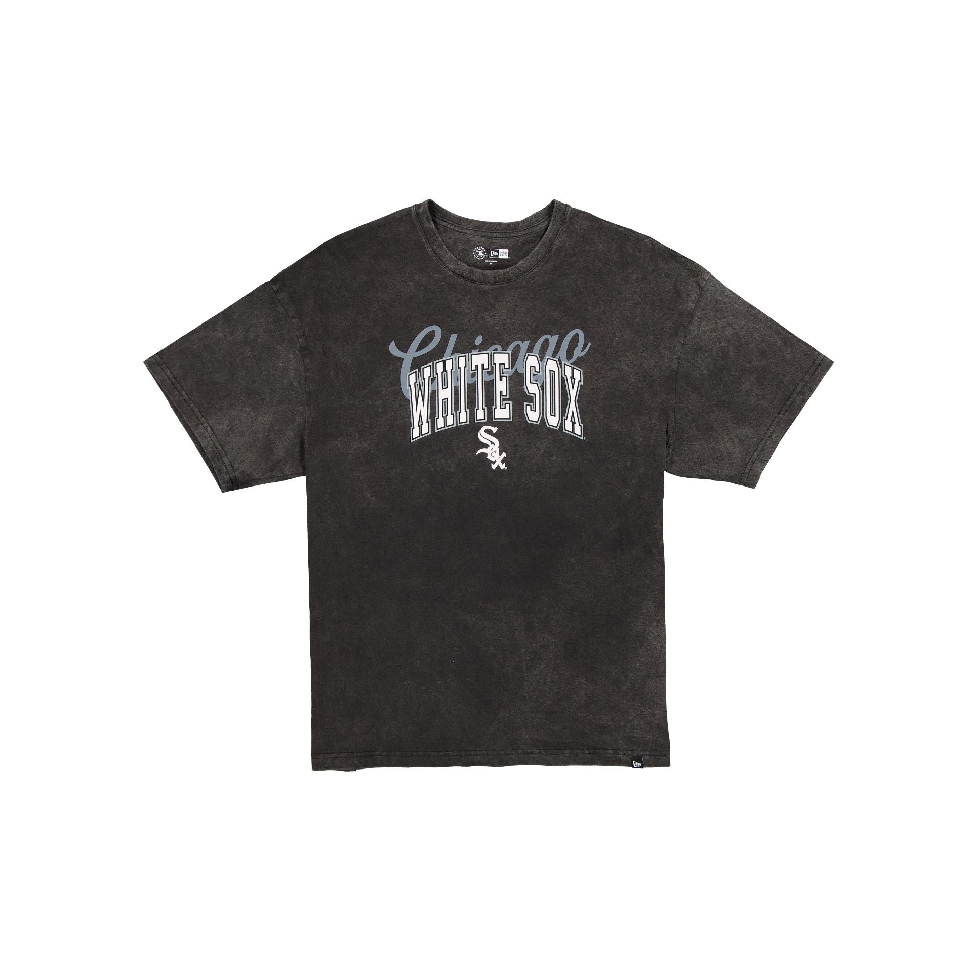 Chicago White Sox Women's Oversized Washed Black T-Shirt