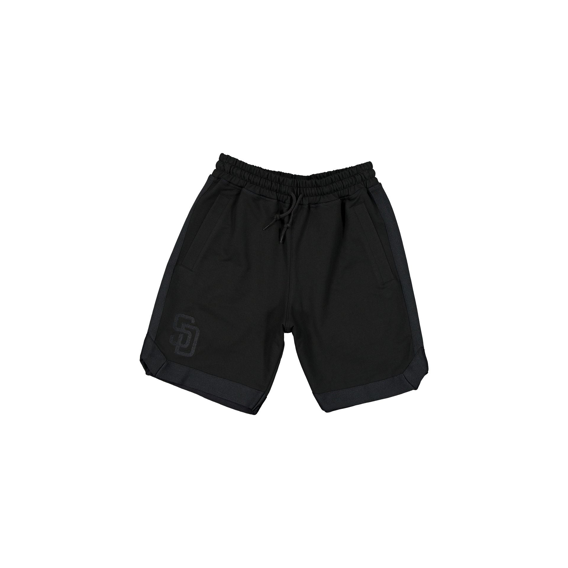 San Diego Padres Black on Black Logo Select Shorts