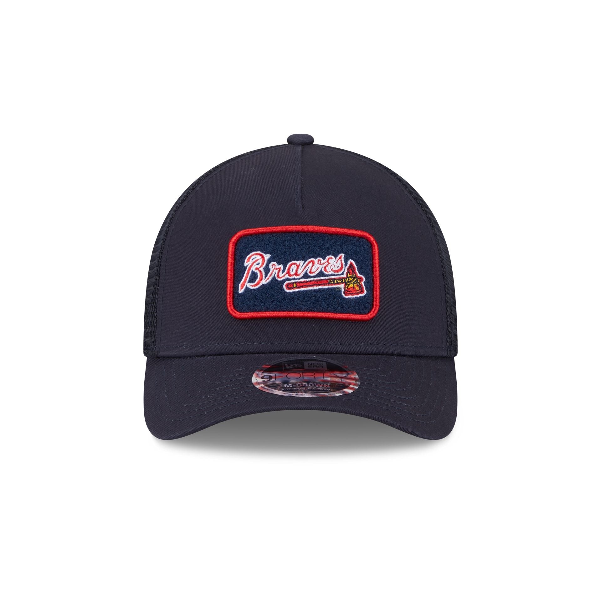 Atlanta Braves Tonal Patch 9FORTY M-Crown A-Frame Trucker Hat