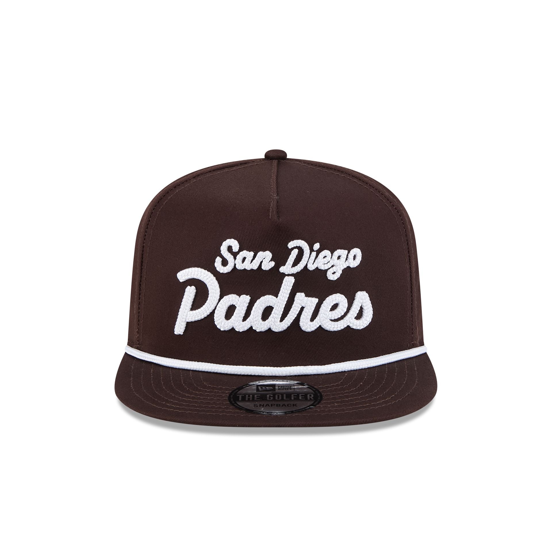 San Diego Padres Team Text Golfer Hat