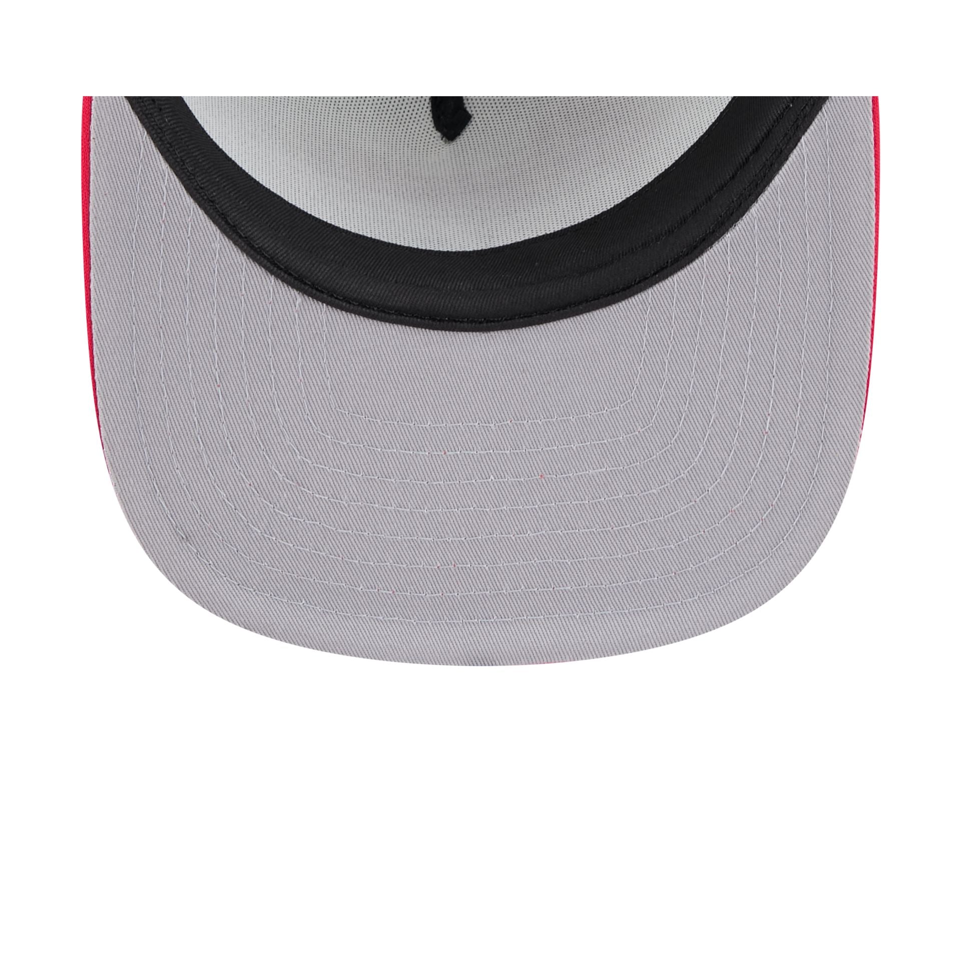 Atlanta Braves Retro Script 9FIFTY A-Frame Trucker Hat