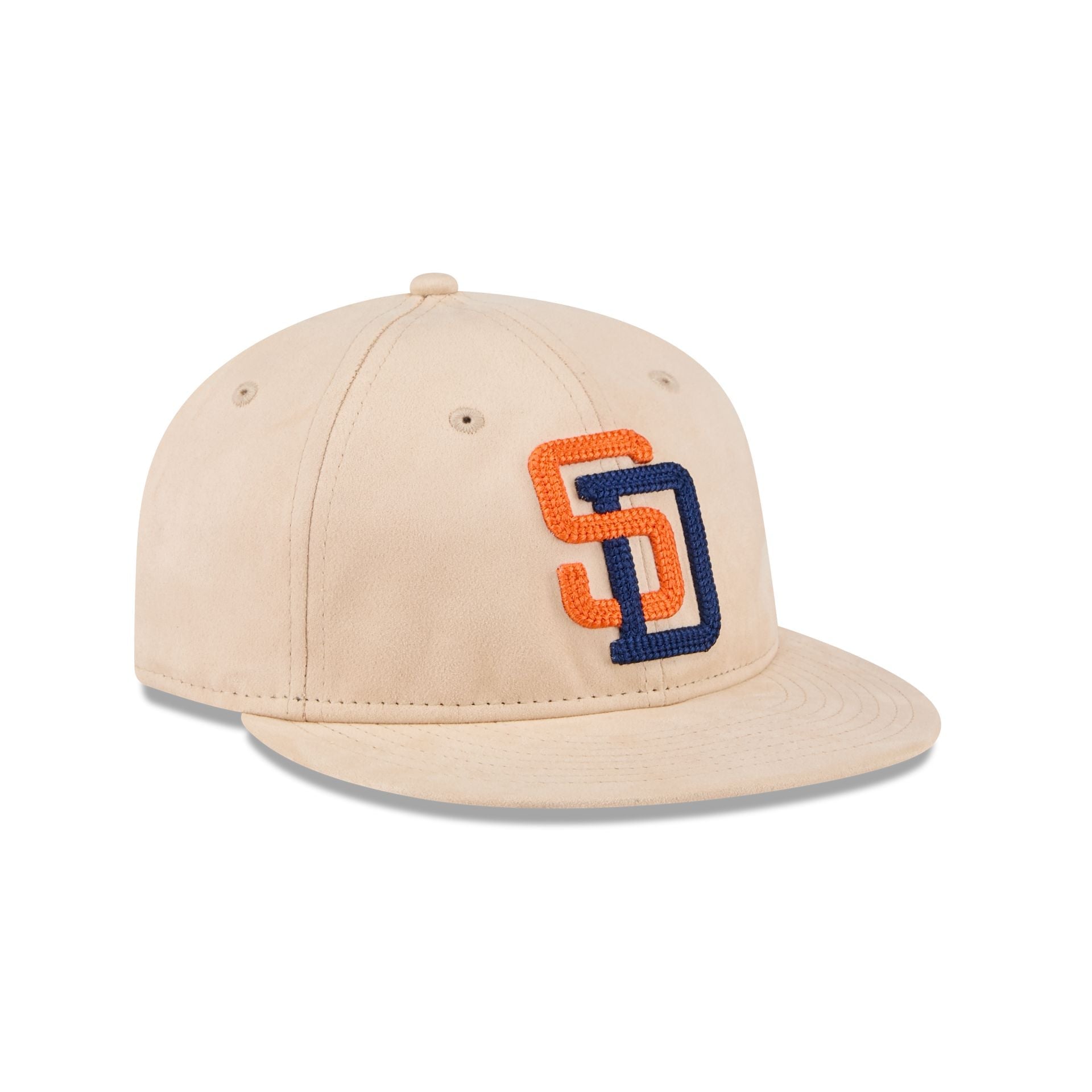 San Diego Padres Stone Suede Retro Crown 9FIFTY Snapback Hat