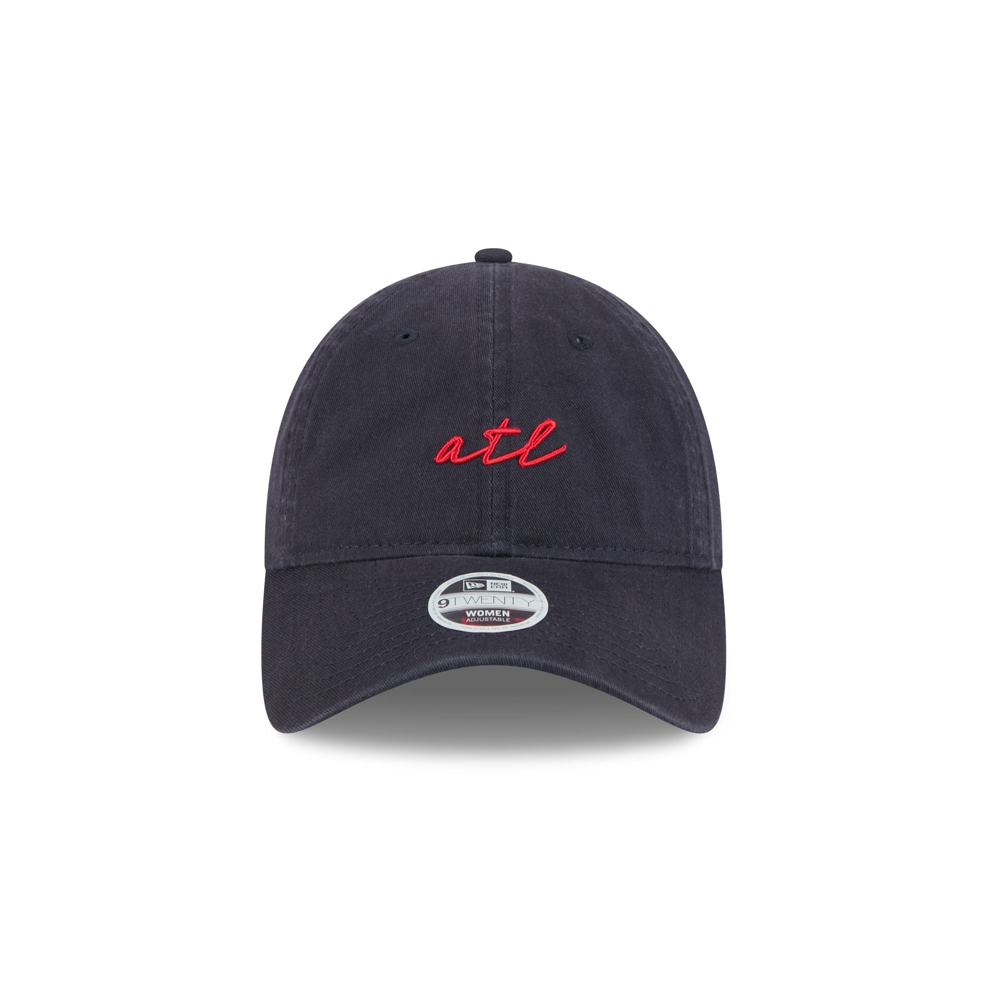 Atlanta Braves Women's Script 9TWENTY Adjustable Hat